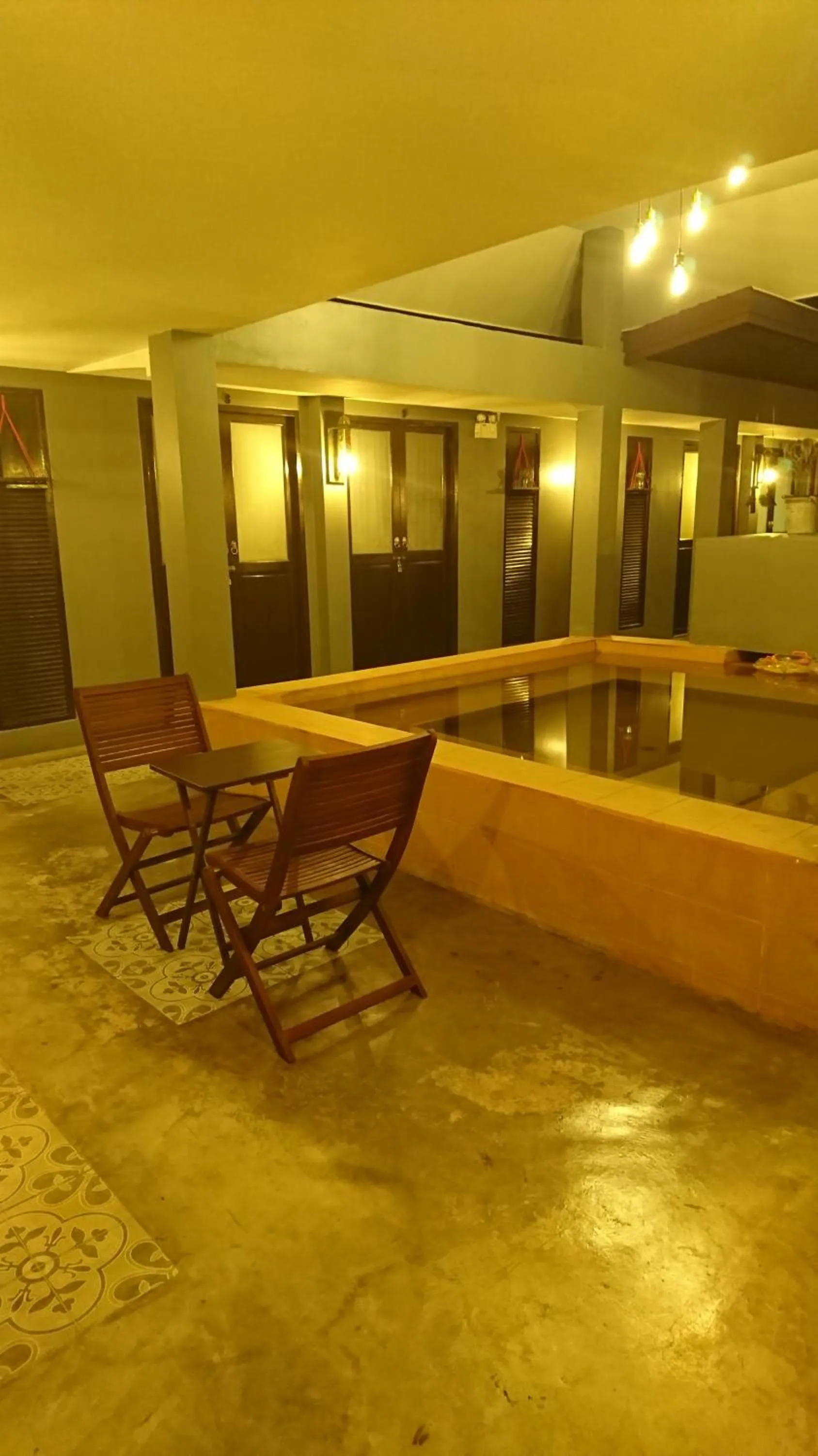 Seating area in Baan Paea Guest House