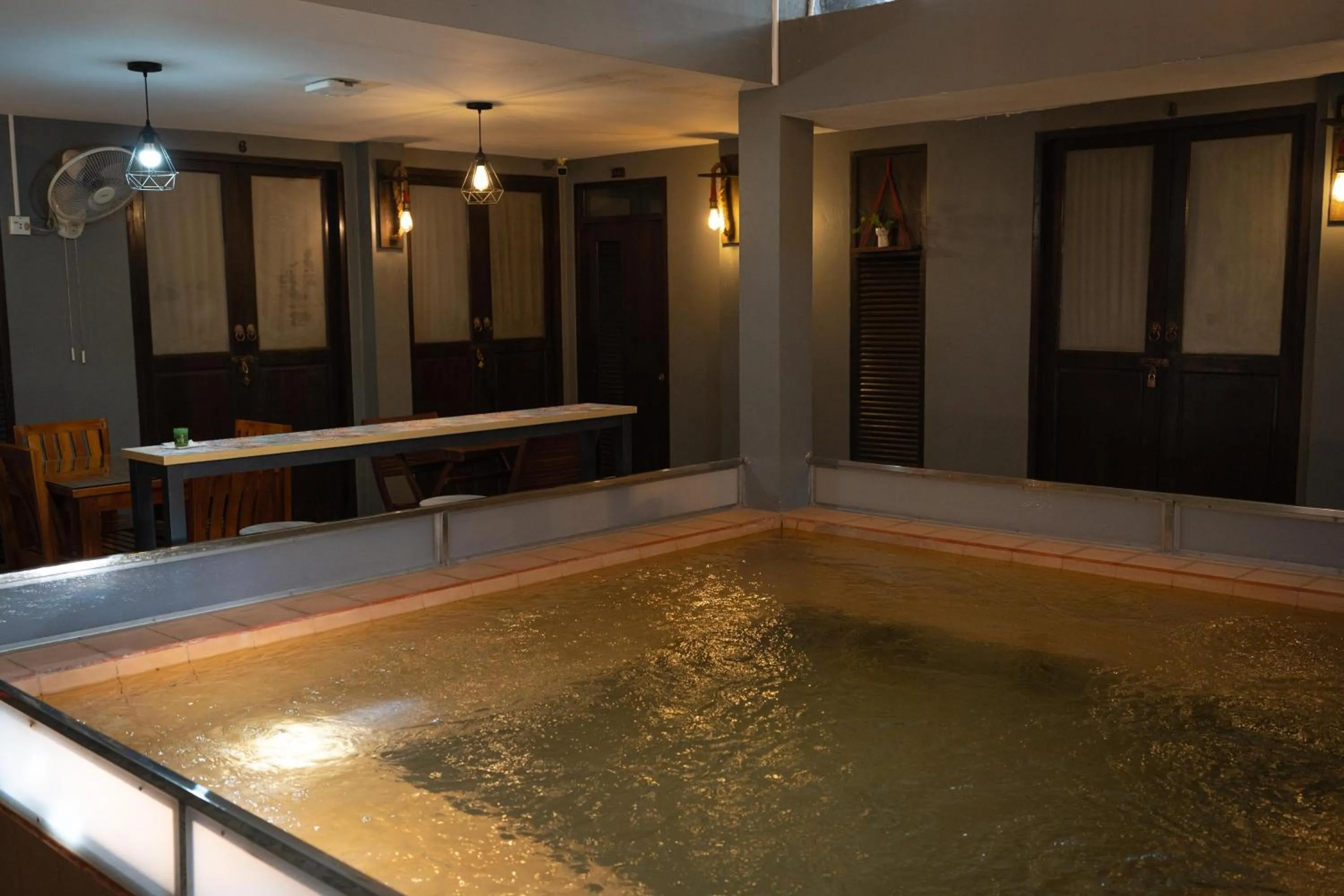 Seating area in Baan Paea Guest House