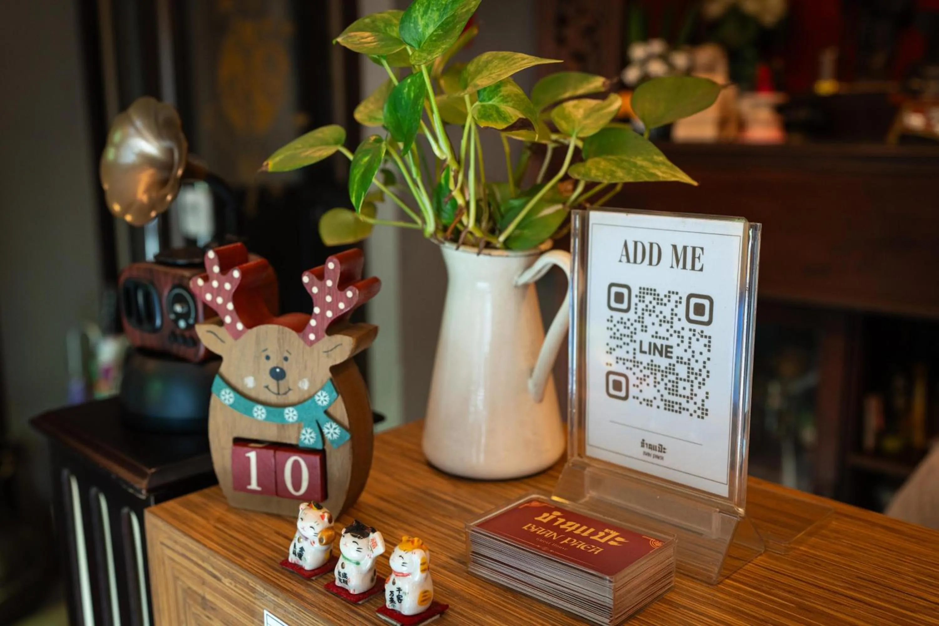 Lobby or reception in Baan Paea Guest House