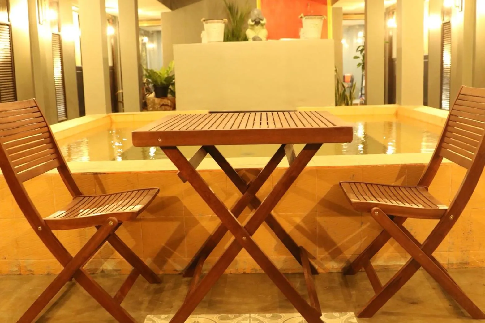 Seating area in Baan Paea Guest House