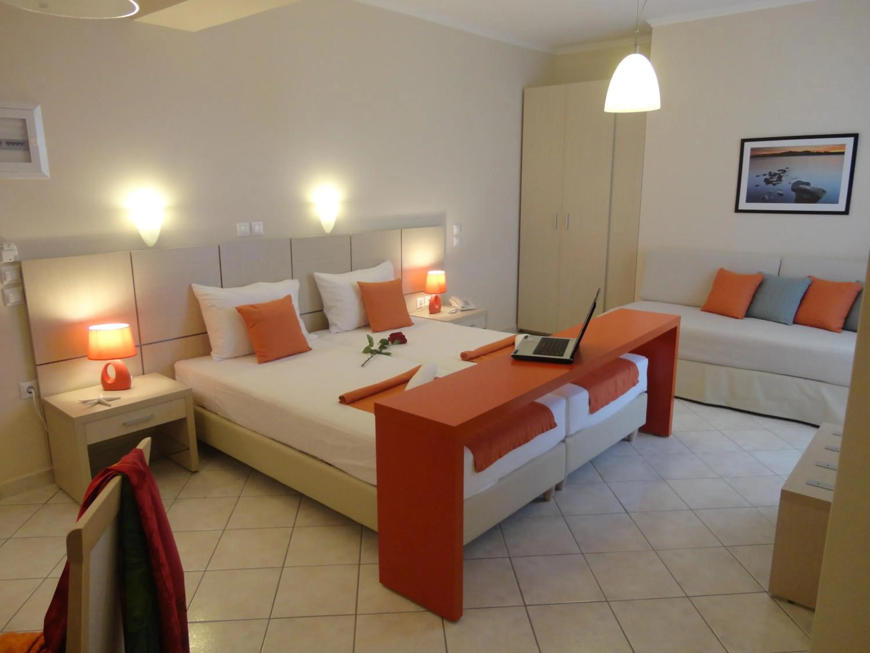 Photo of the whole room, Bed in Al Mare Hotel