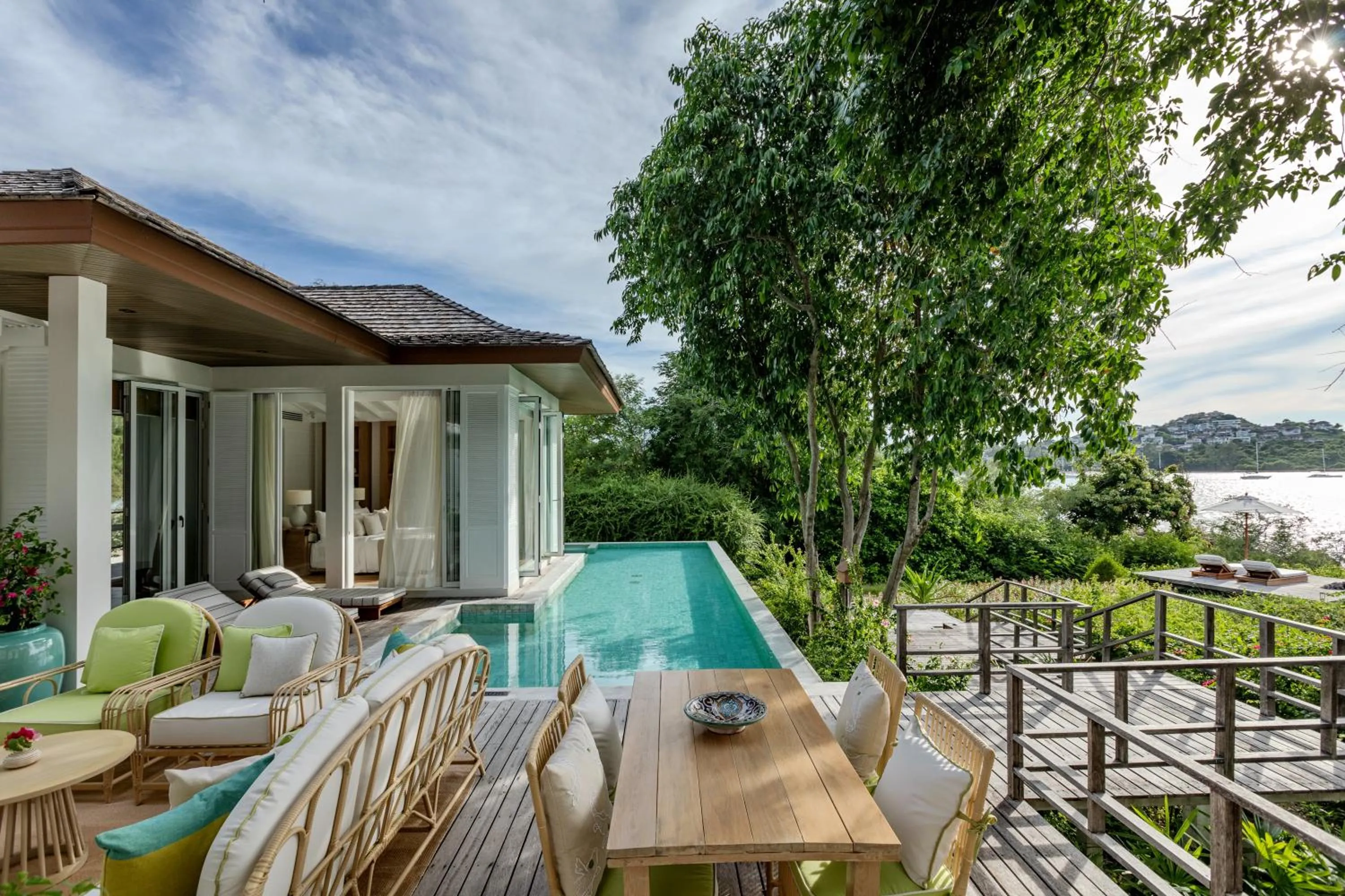 Garden in Cape Fahn Hotel - Private Islands Samui