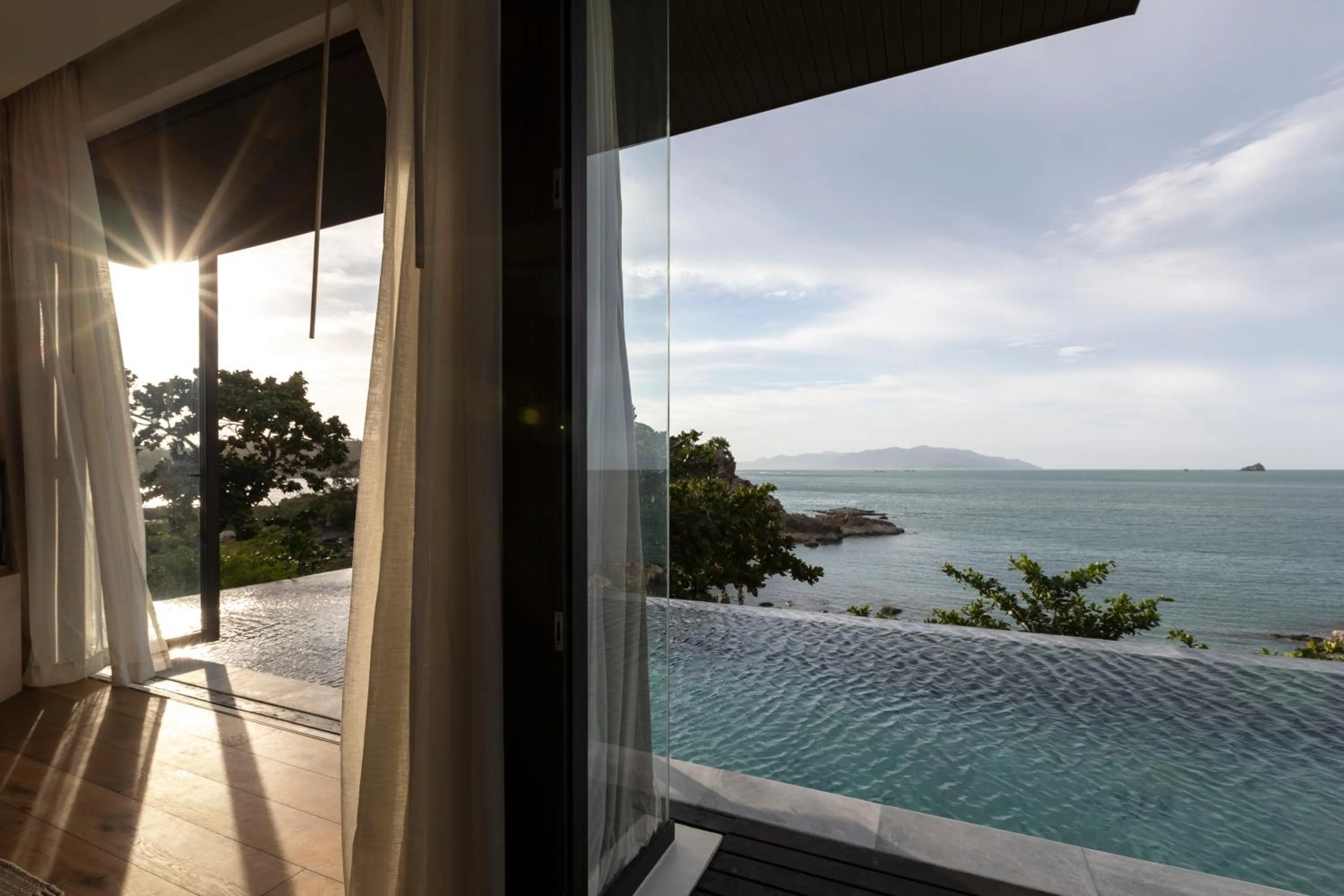 Natural landscape in Cape Fahn Hotel - Private Islands Samui