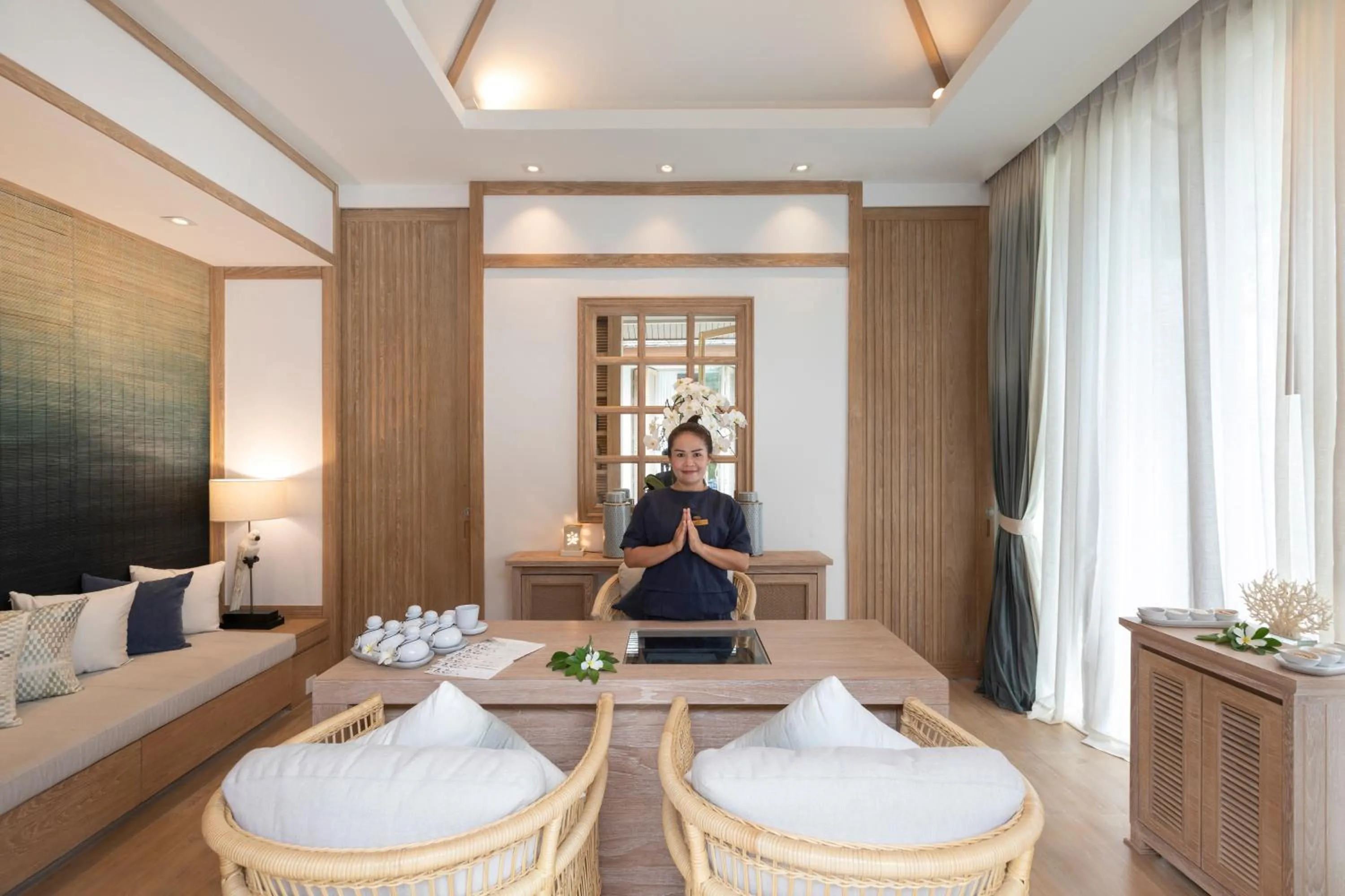 Spa and wellness centre/facilities in Cape Fahn Hotel - Private Islands Samui