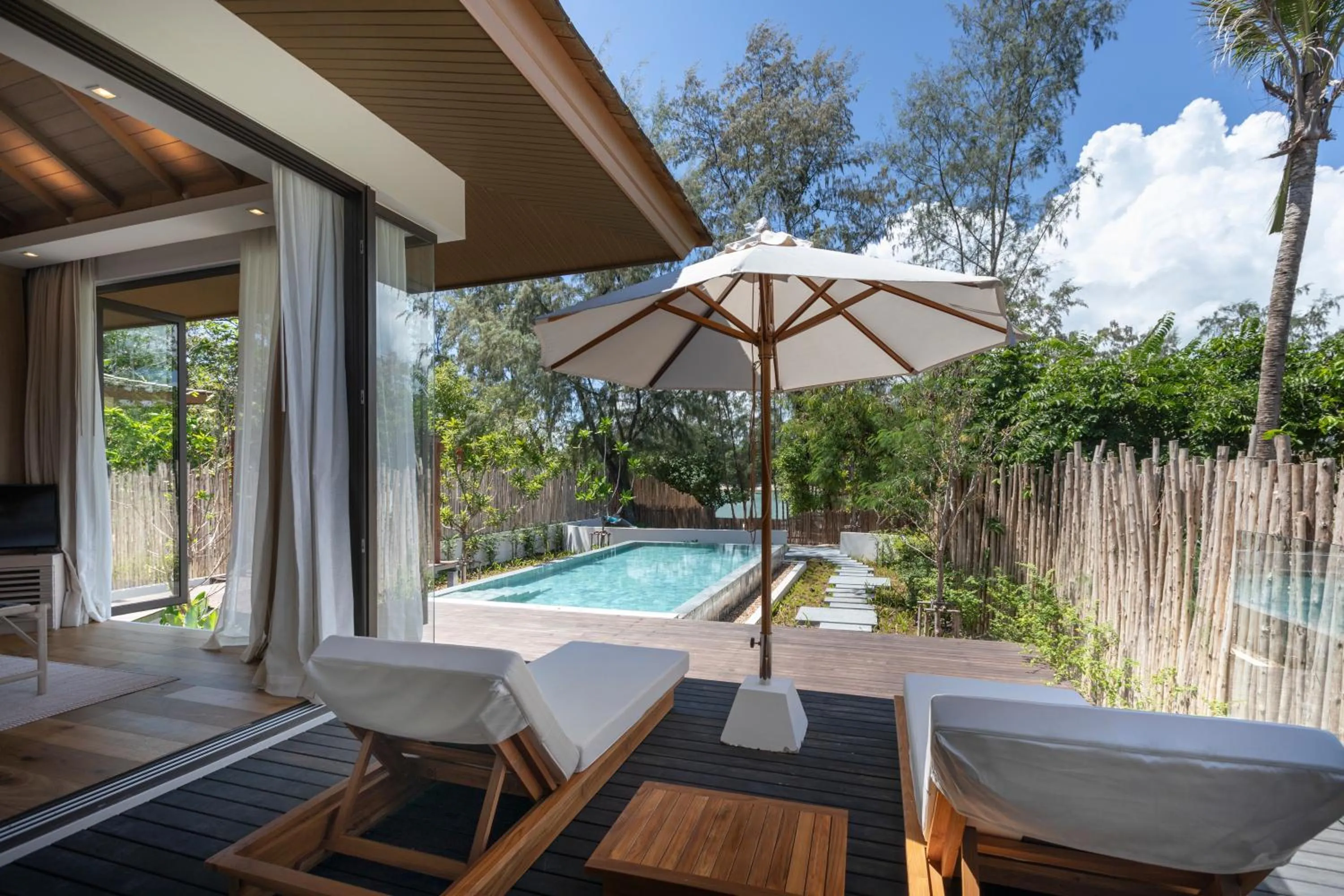 Balcony/Terrace in Cape Fahn Hotel - Private Islands Samui