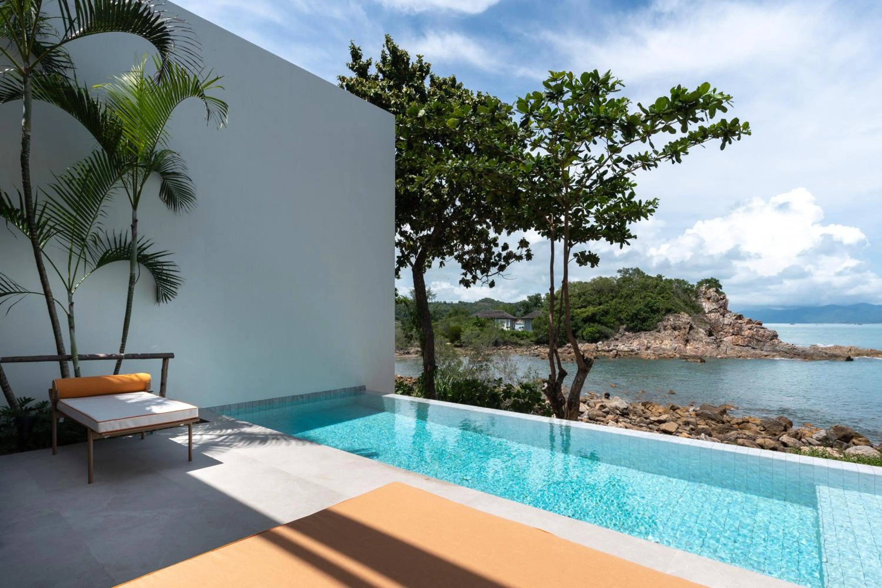Balcony/Terrace in Cape Fahn Hotel - Private Islands Samui