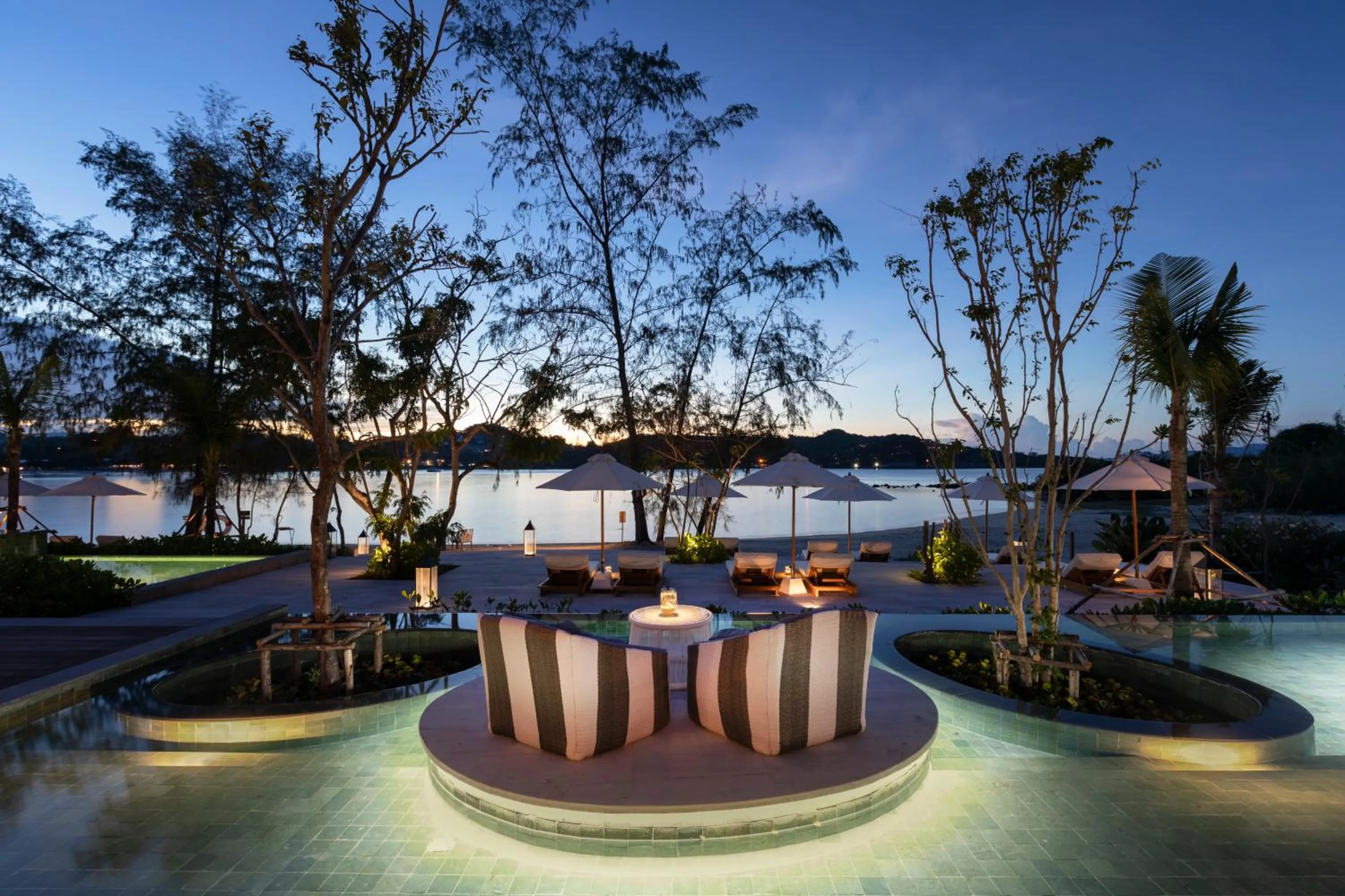 Natural landscape in Cape Fahn Hotel - Private Islands Samui