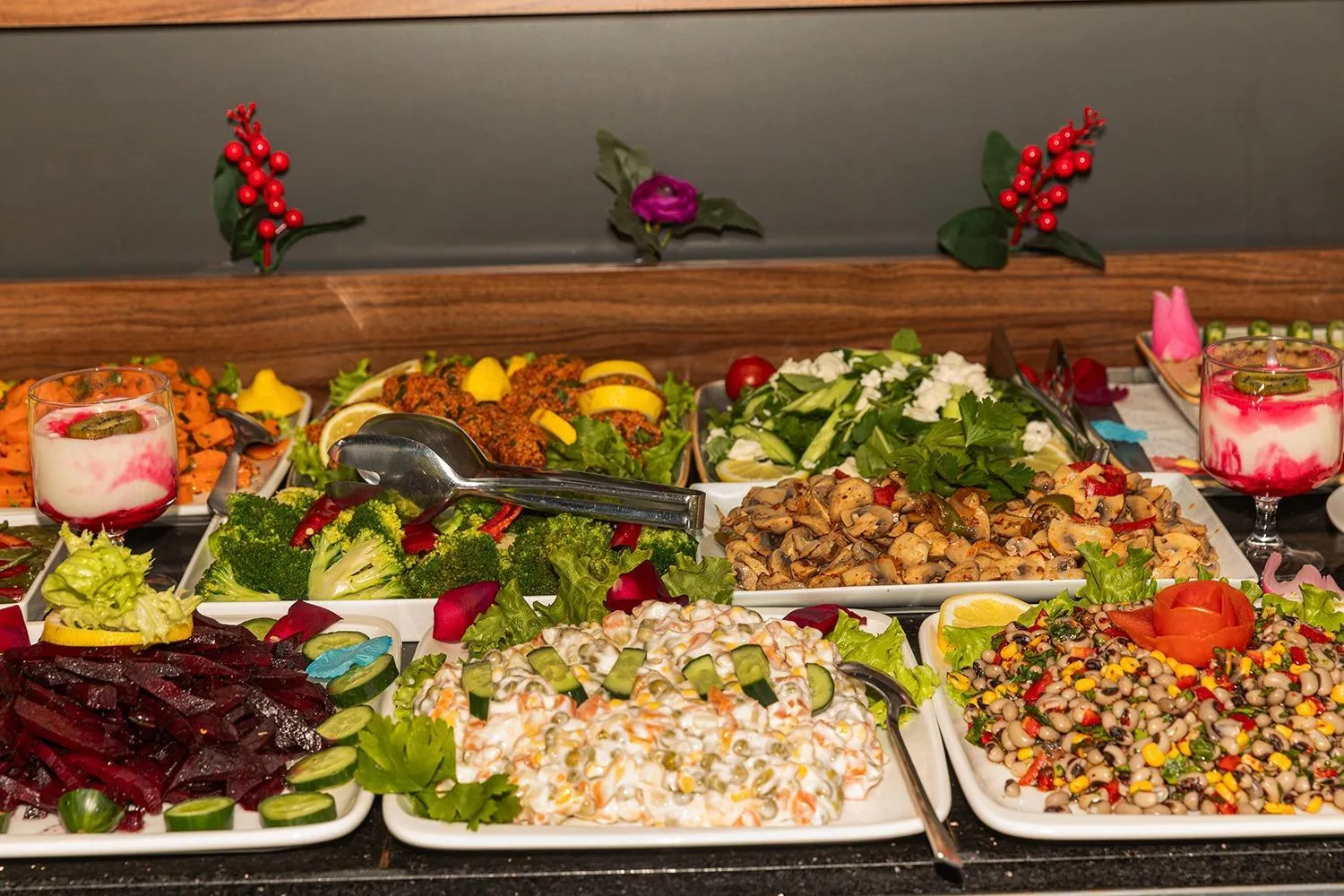 Buffet breakfast in Aristocrat Hotel