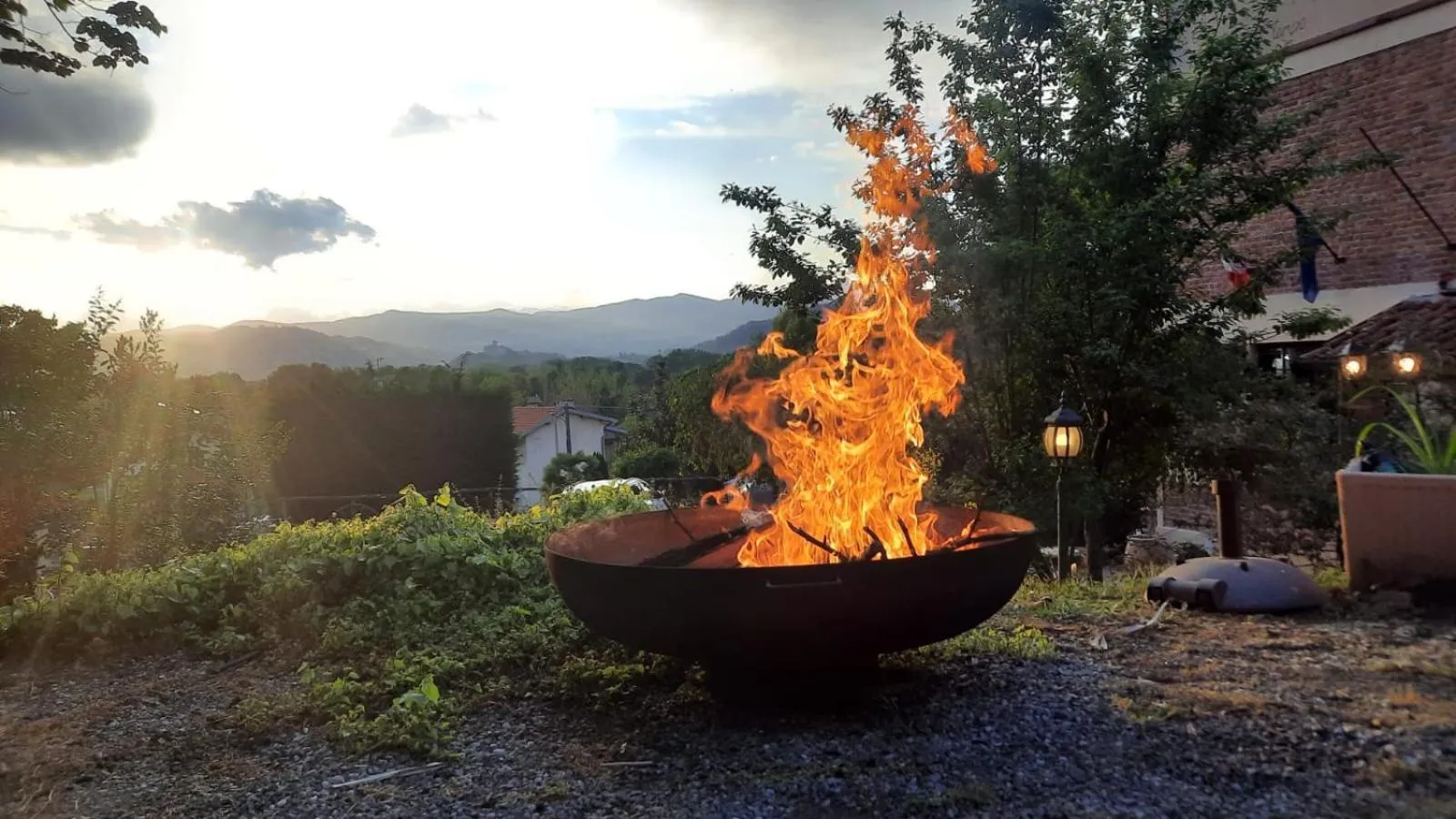 Mountain view in B&B Relais Cascina al Campaccio