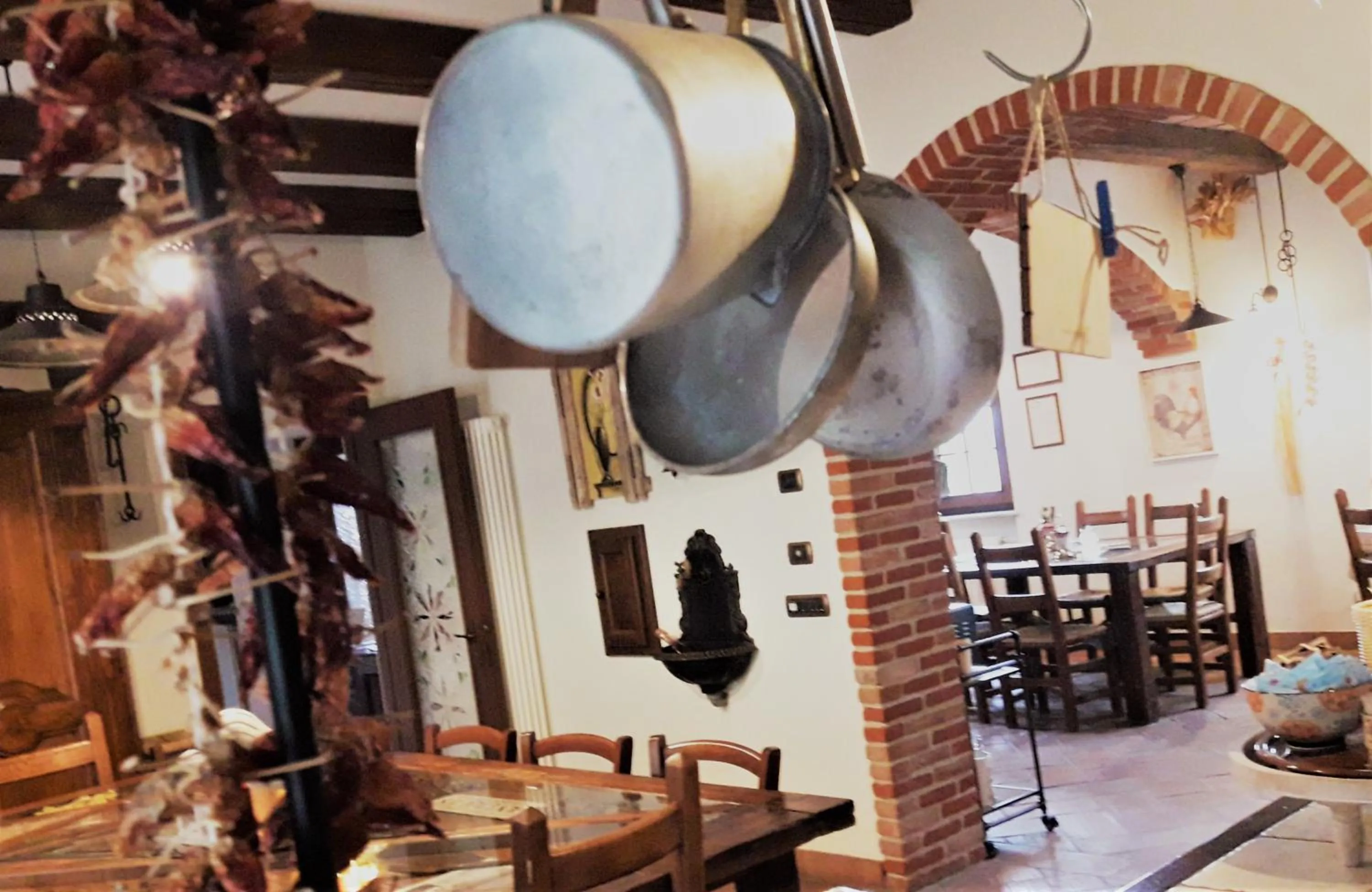 Dining area in B&B Relais Cascina al Campaccio