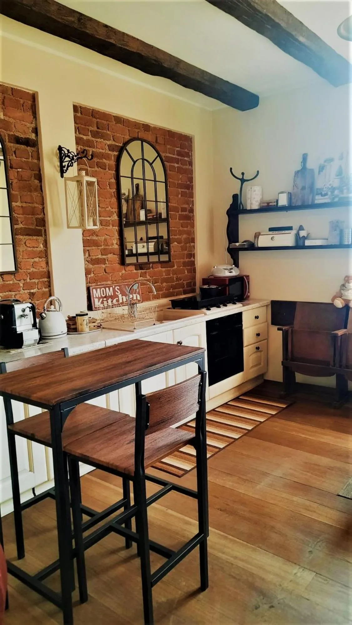 Kitchen or kitchenette in B&B Relais Cascina al Campaccio