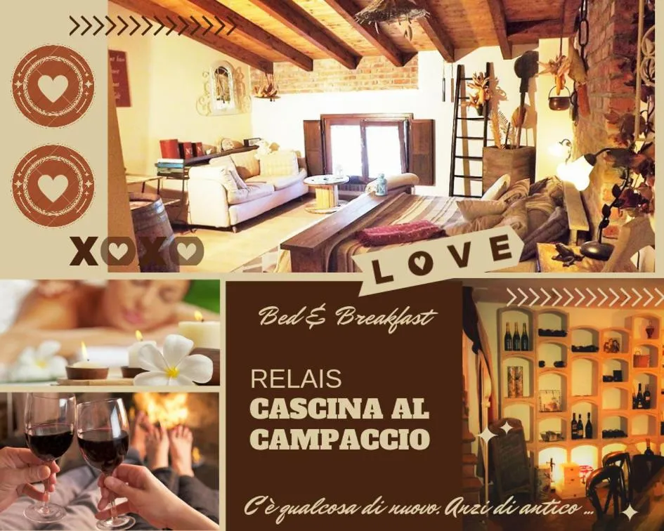 Logo/Certificate/Sign, Bed in B&B Relais Cascina al Campaccio