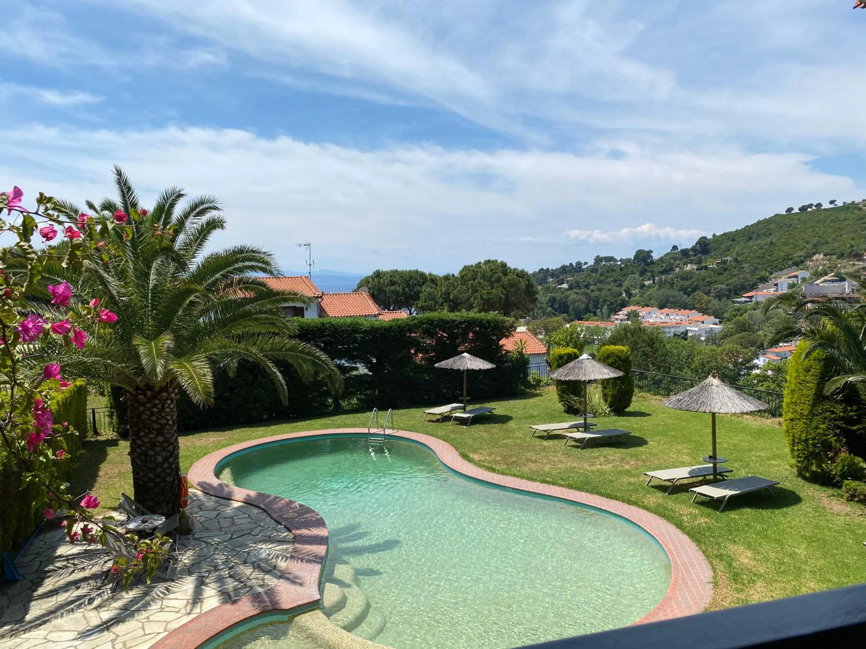 Swimming pool in Villa Xanthippi