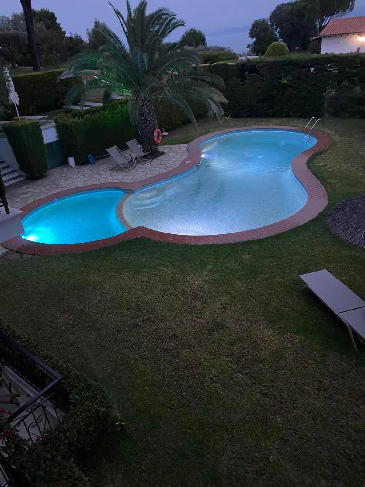 Swimming pool in Villa Xanthippi