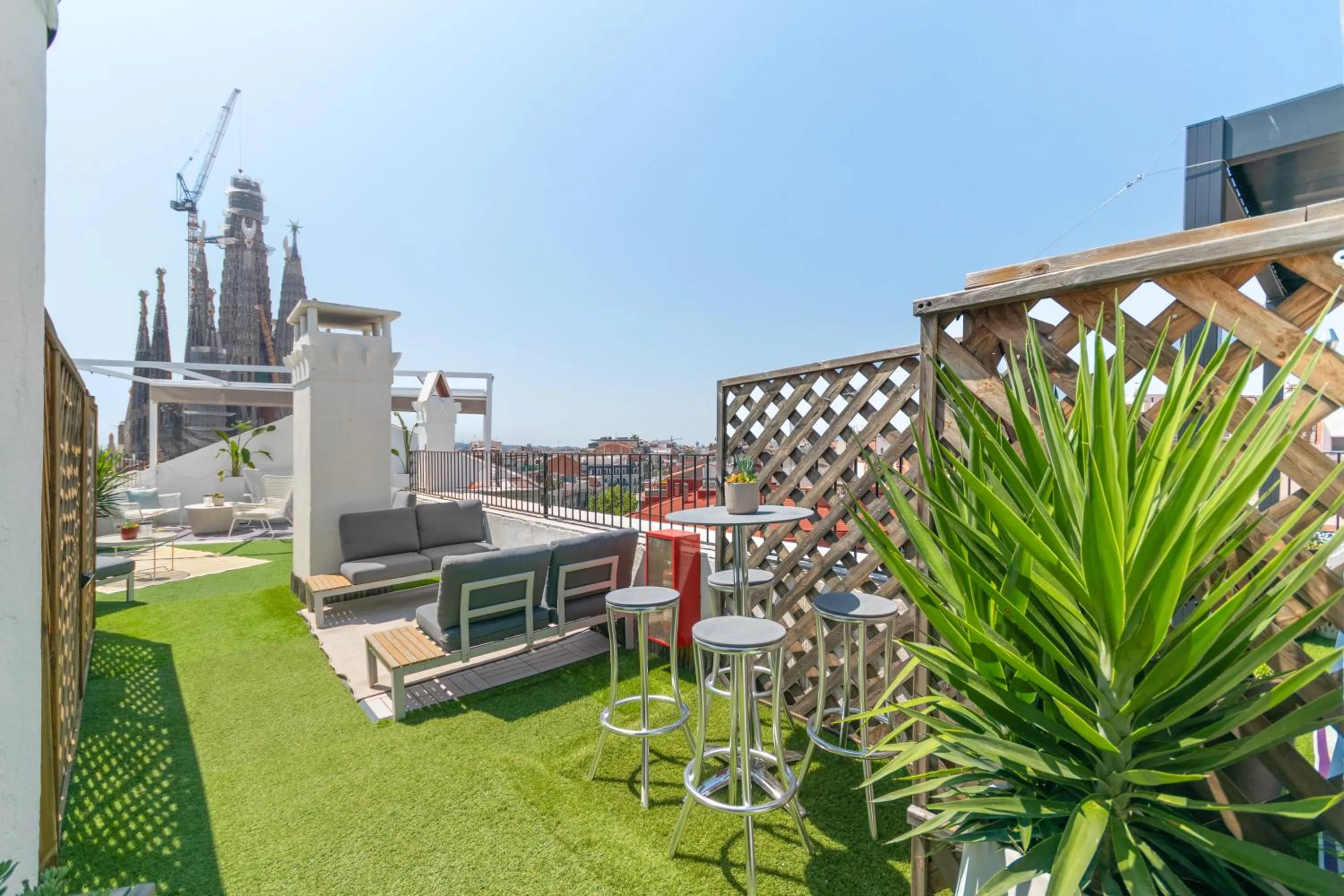 Property building in Suite Home Sagrada Familia