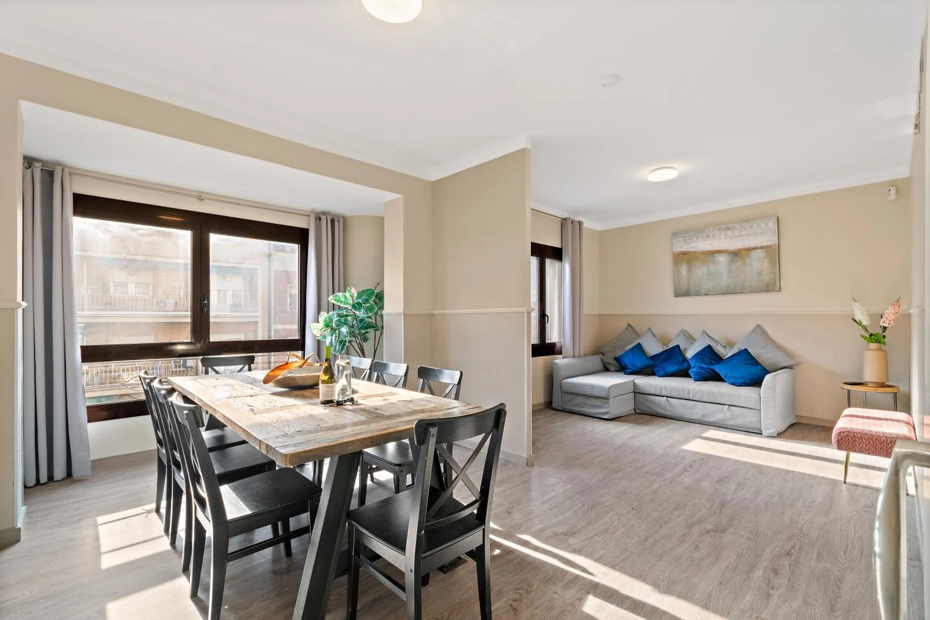 Living room in Suite Home Sagrada Familia