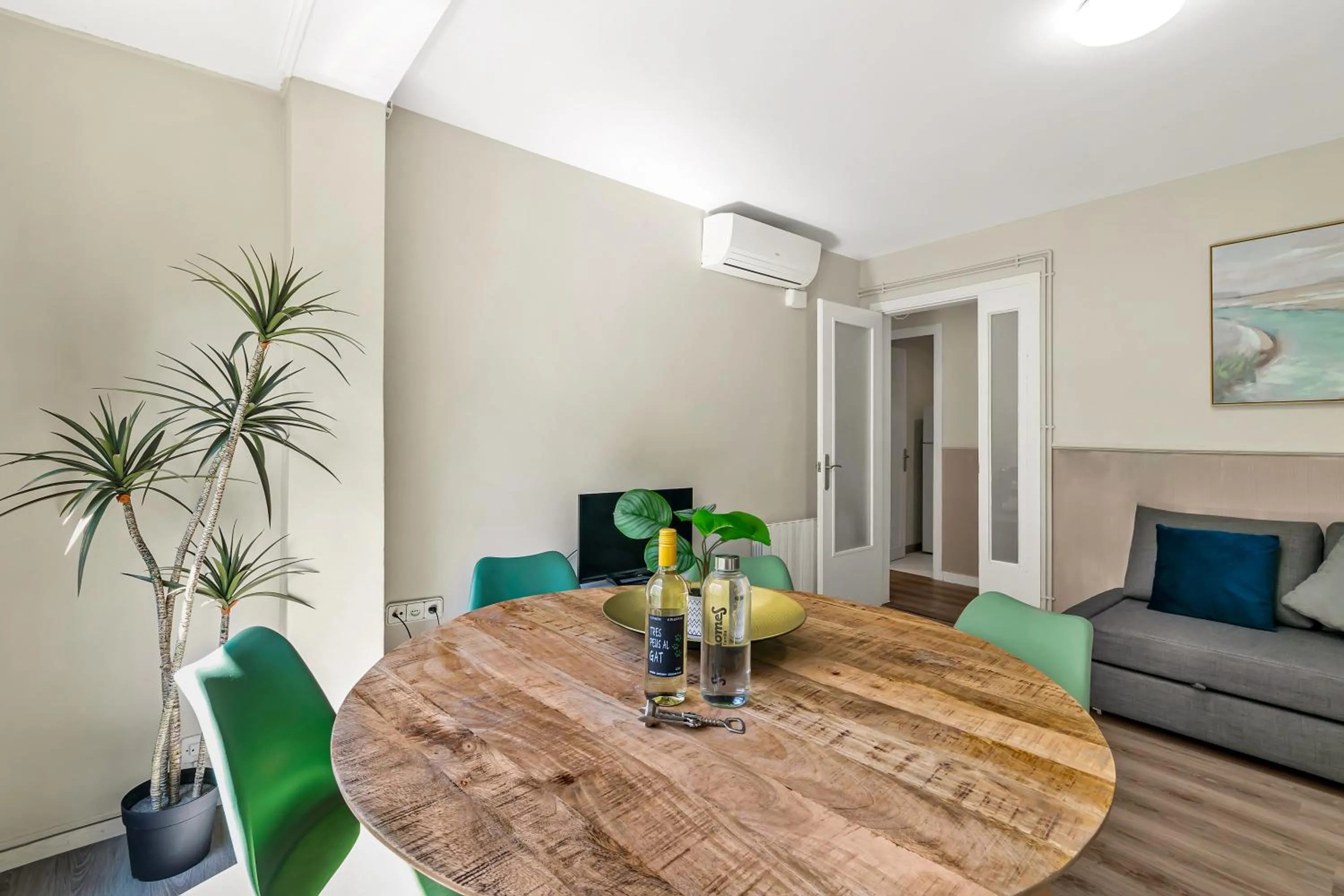 Living room in Suite Home Sagrada Familia