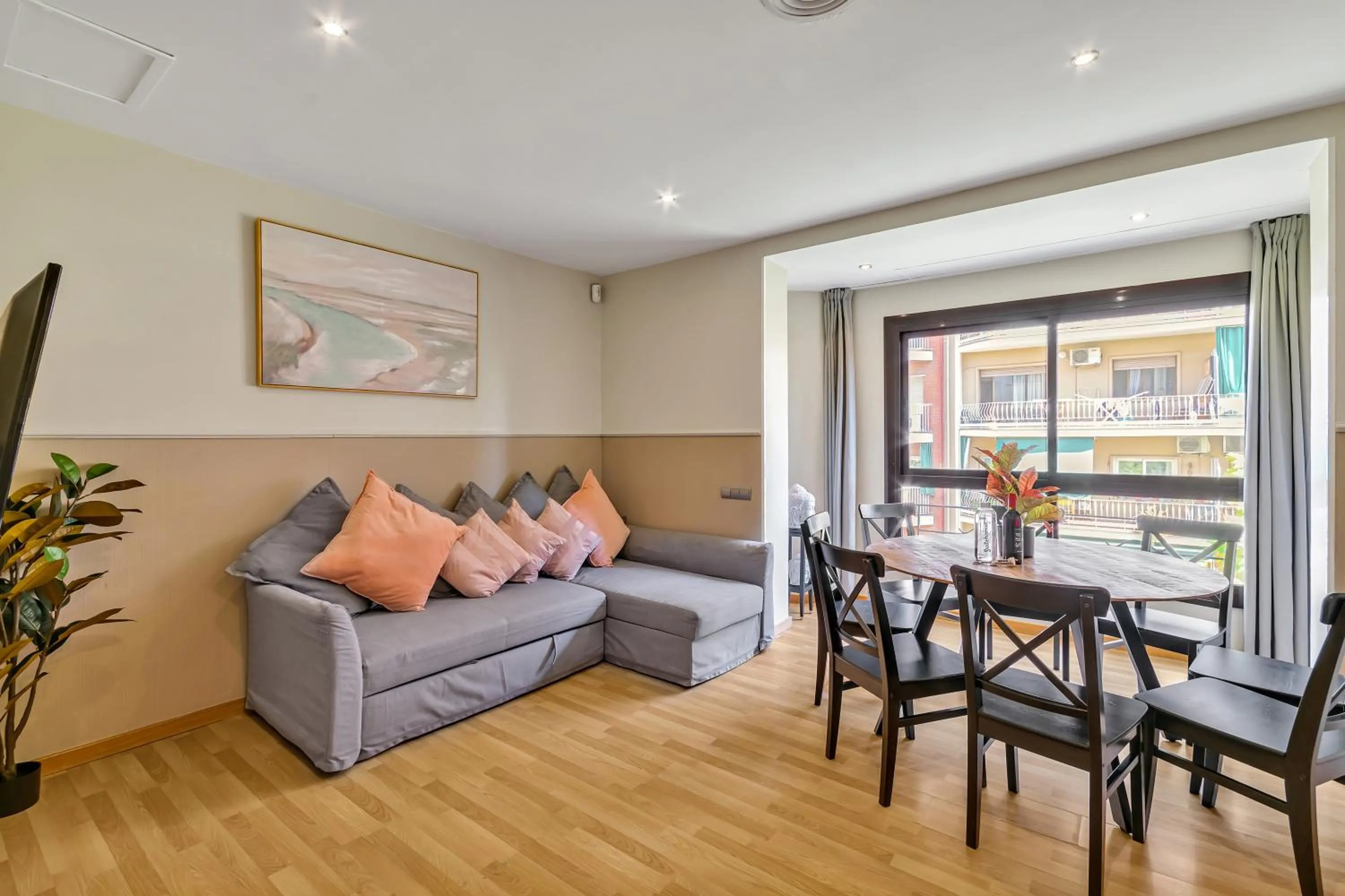 Living room in Suite Home Sagrada Familia