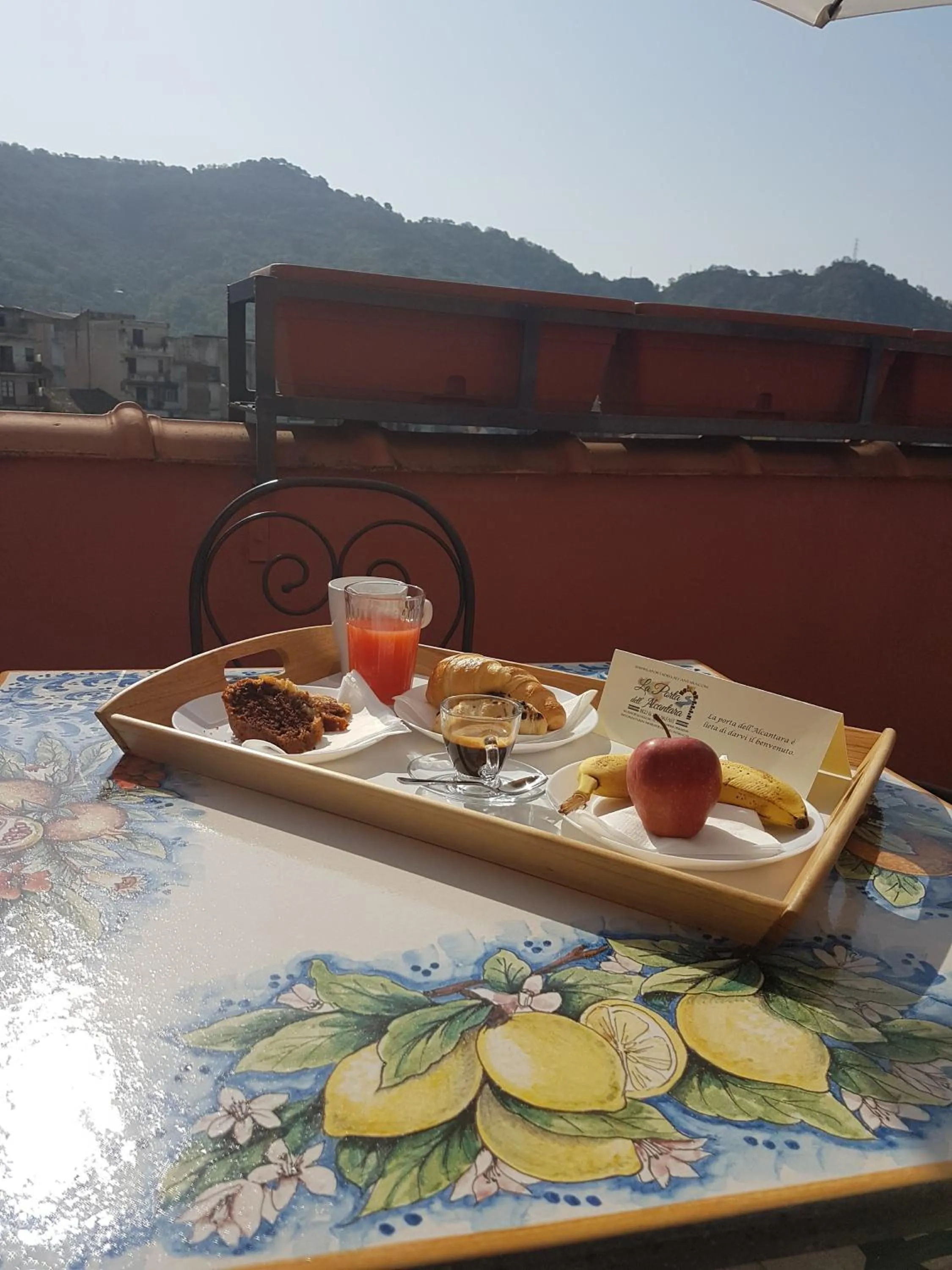 Balcony/Terrace in La Porta dell'Alcantara