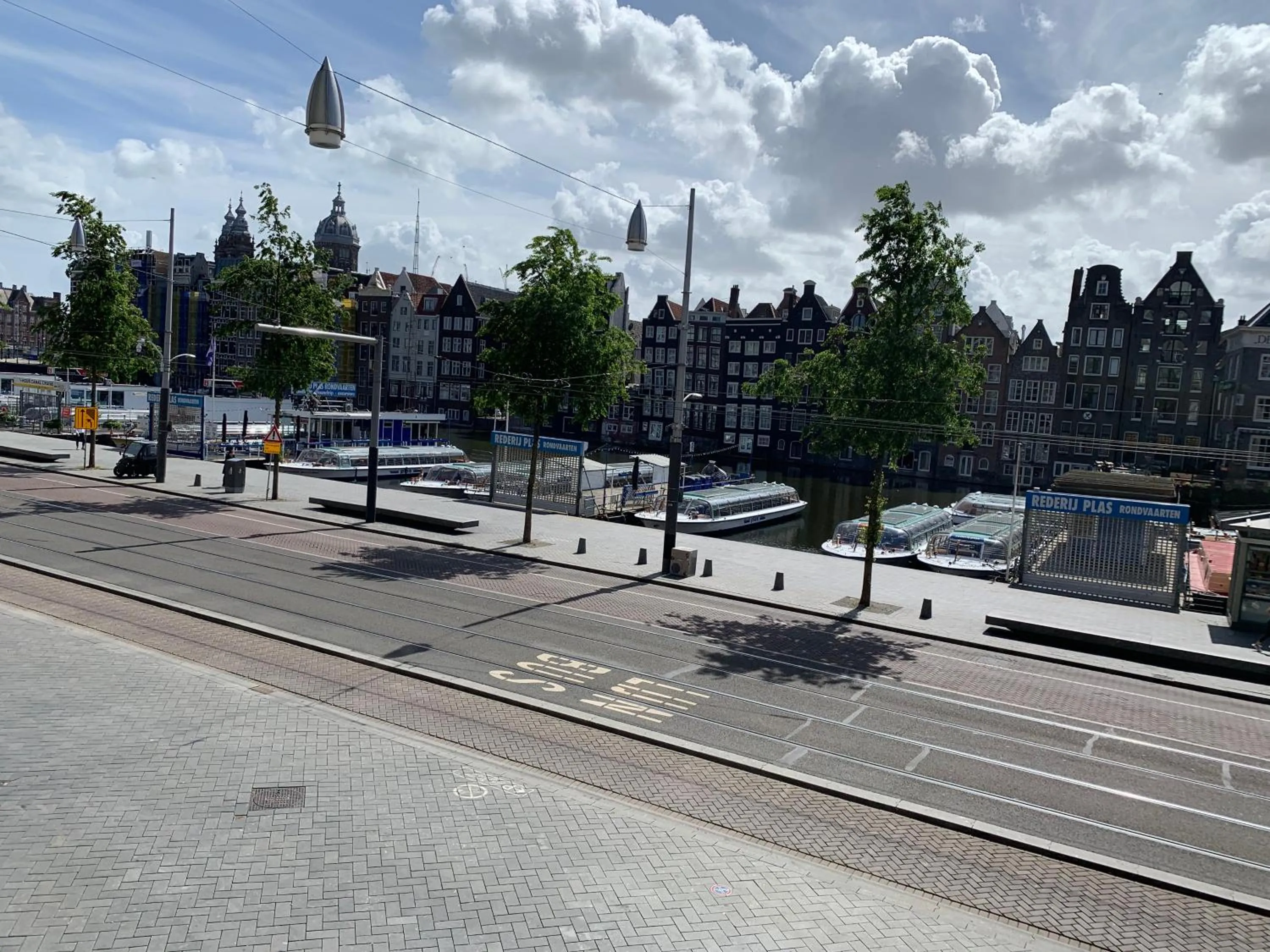 City view in Dam Hotel