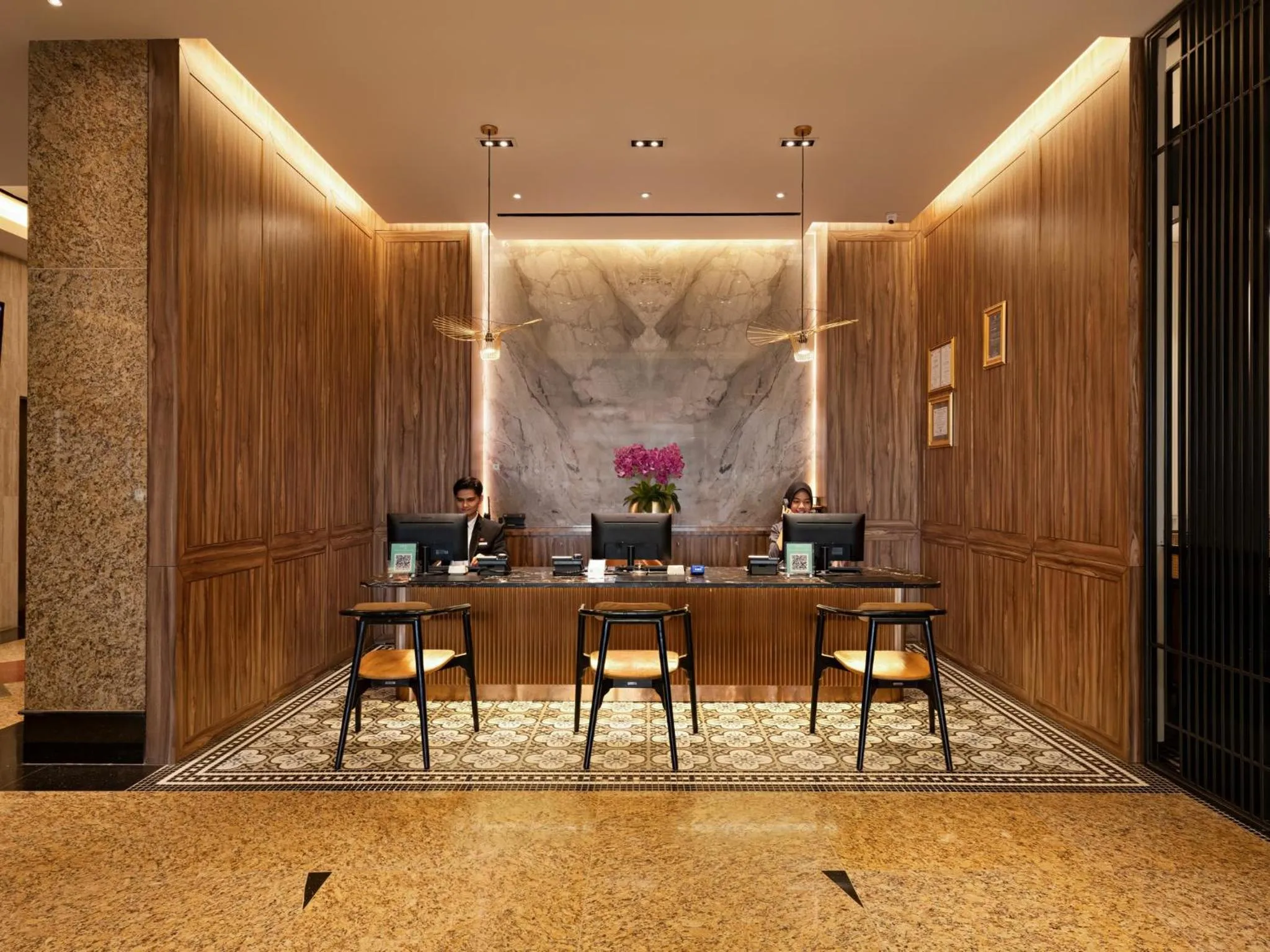 Lobby or reception in Grand Zuri Pekanbaru