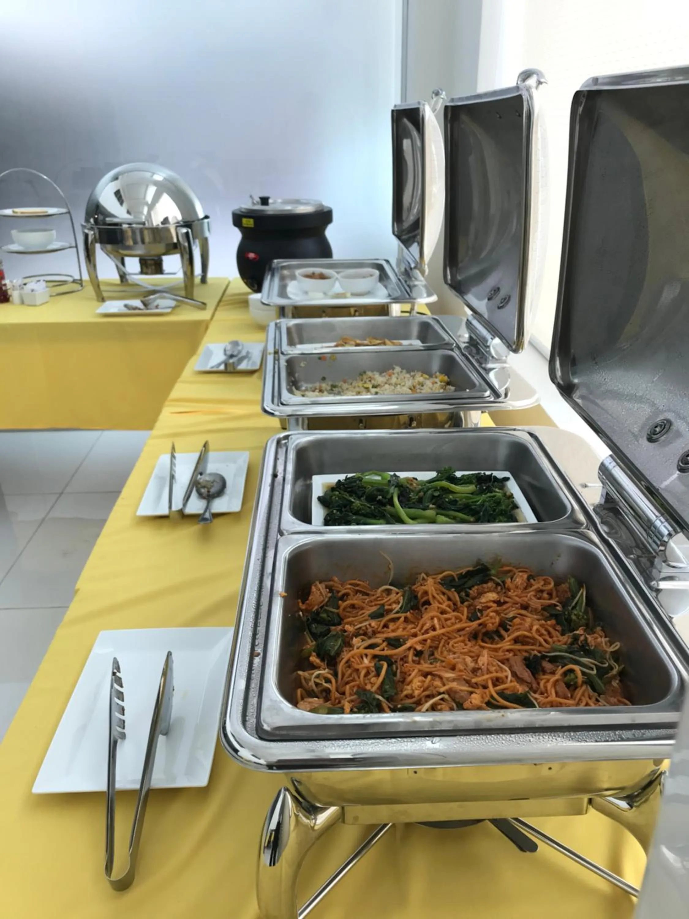 Buffet breakfast in Apple Hotel Two - Near Phnom Penh Airport