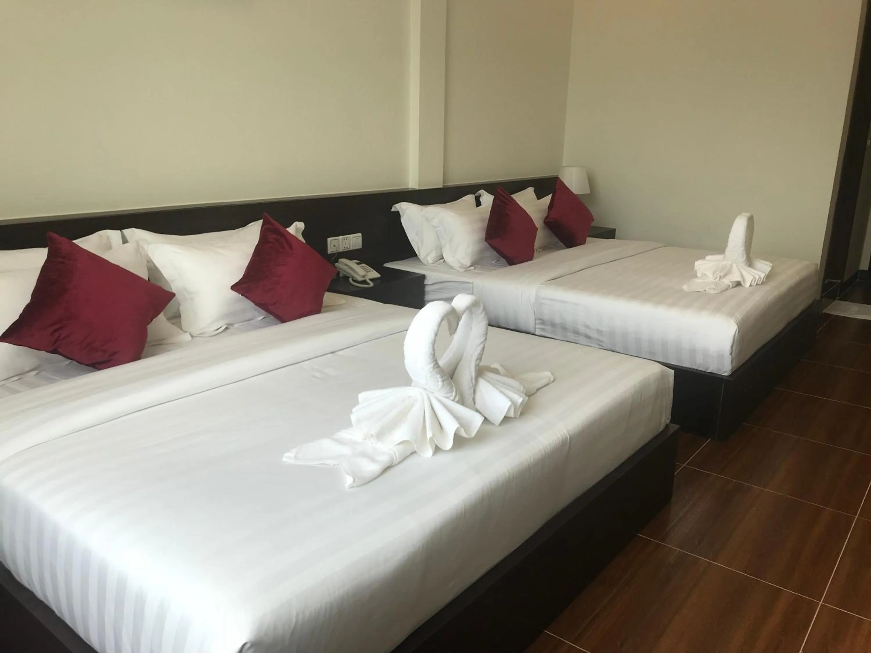 Bedroom, Bed in Apple Hotel Two - Near Phnom Penh Airport