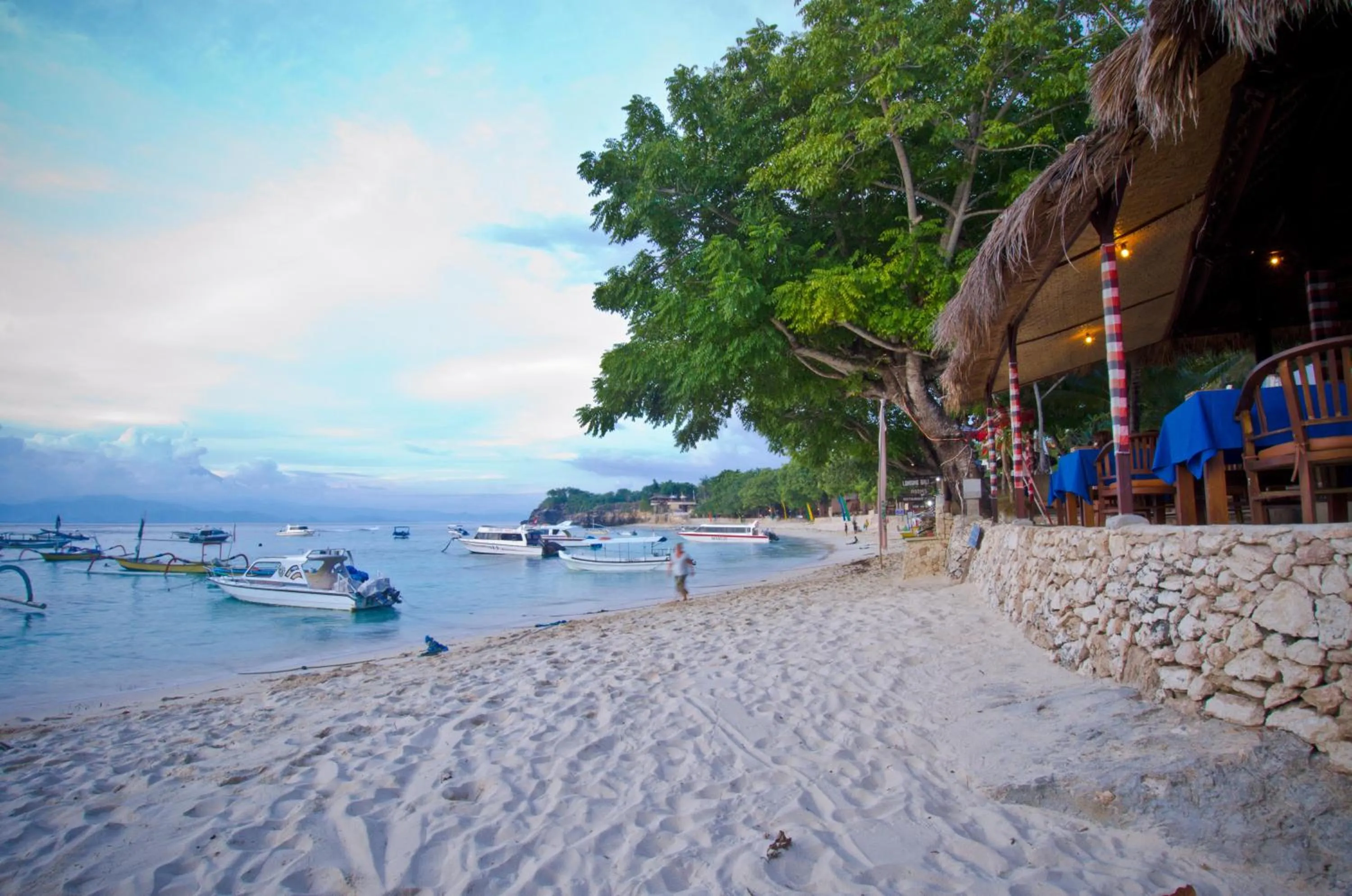 Beach in Lumbung Bali Huts