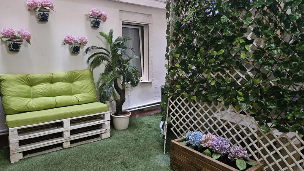 Patio in Hostal Rio De Castro