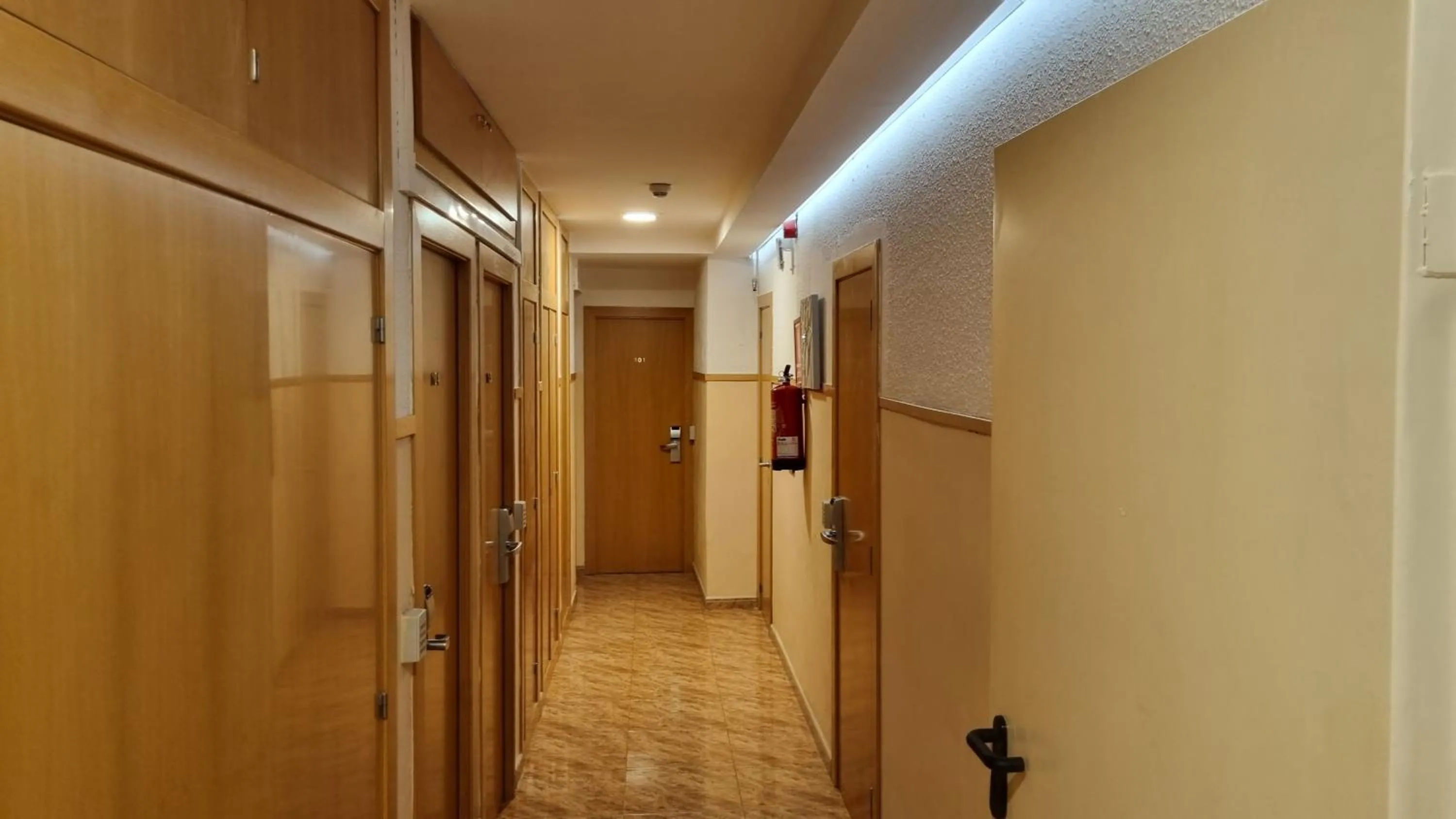 Lobby or reception in Hostal Rio De Castro