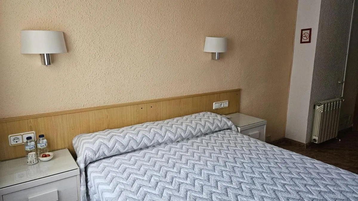 Bed in Hostal Rio De Castro