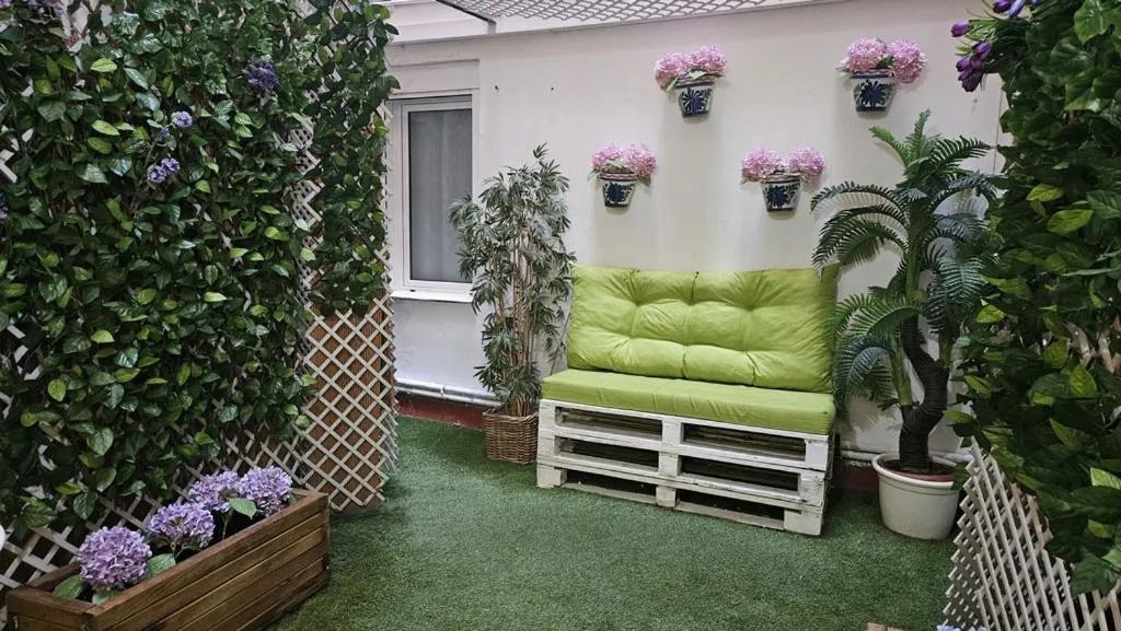 Patio in Hostal Rio De Castro