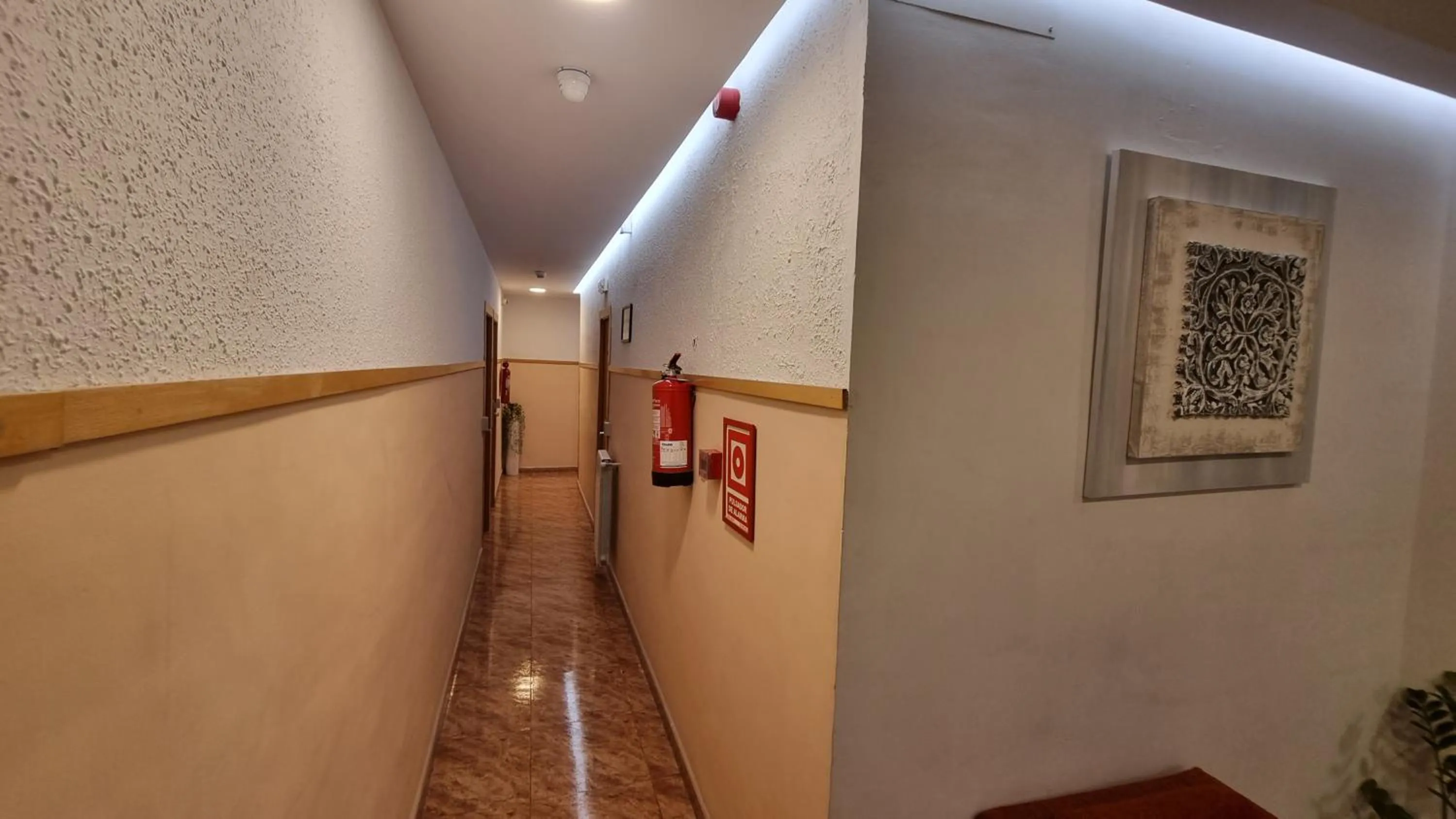 Lobby or reception in Hostal Rio De Castro