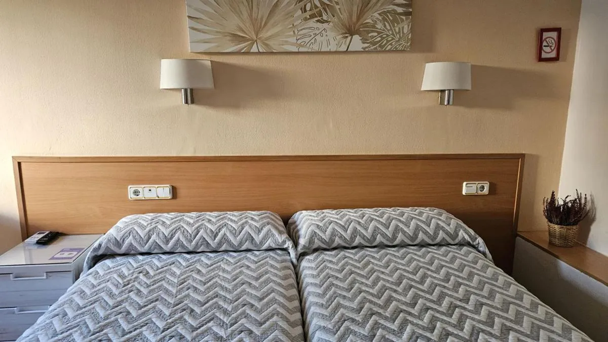 Bed in Hostal Rio De Castro