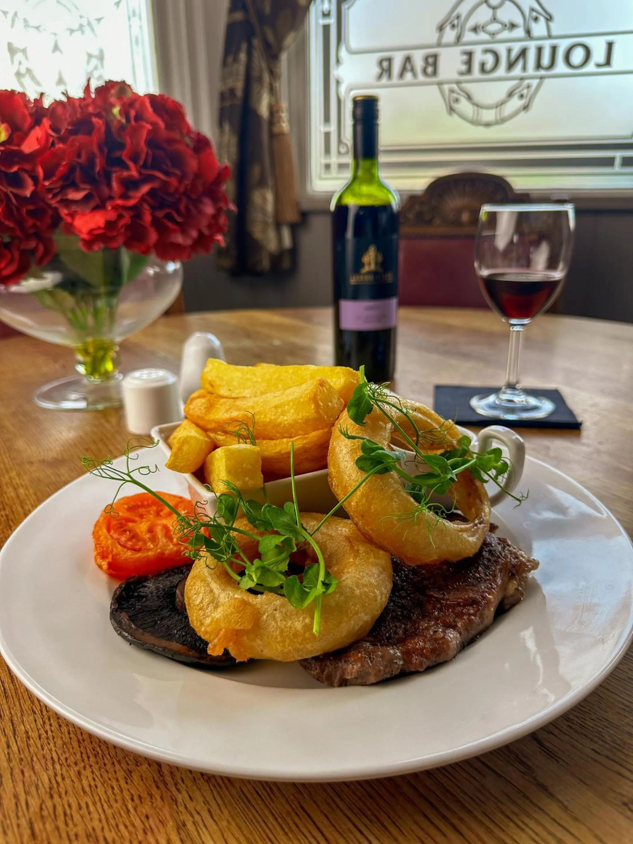 Food and drinks in The Corbet Arms