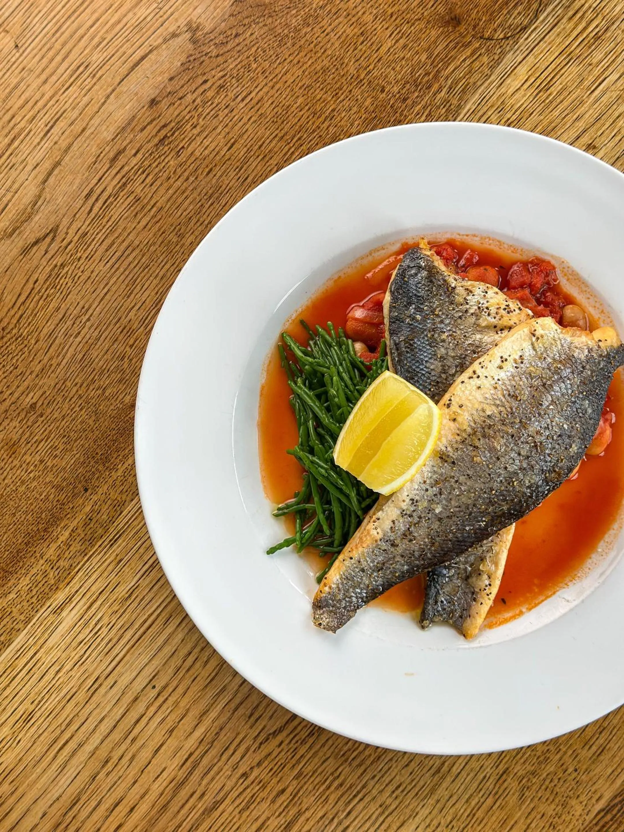 Food and drinks in The Corbet Arms