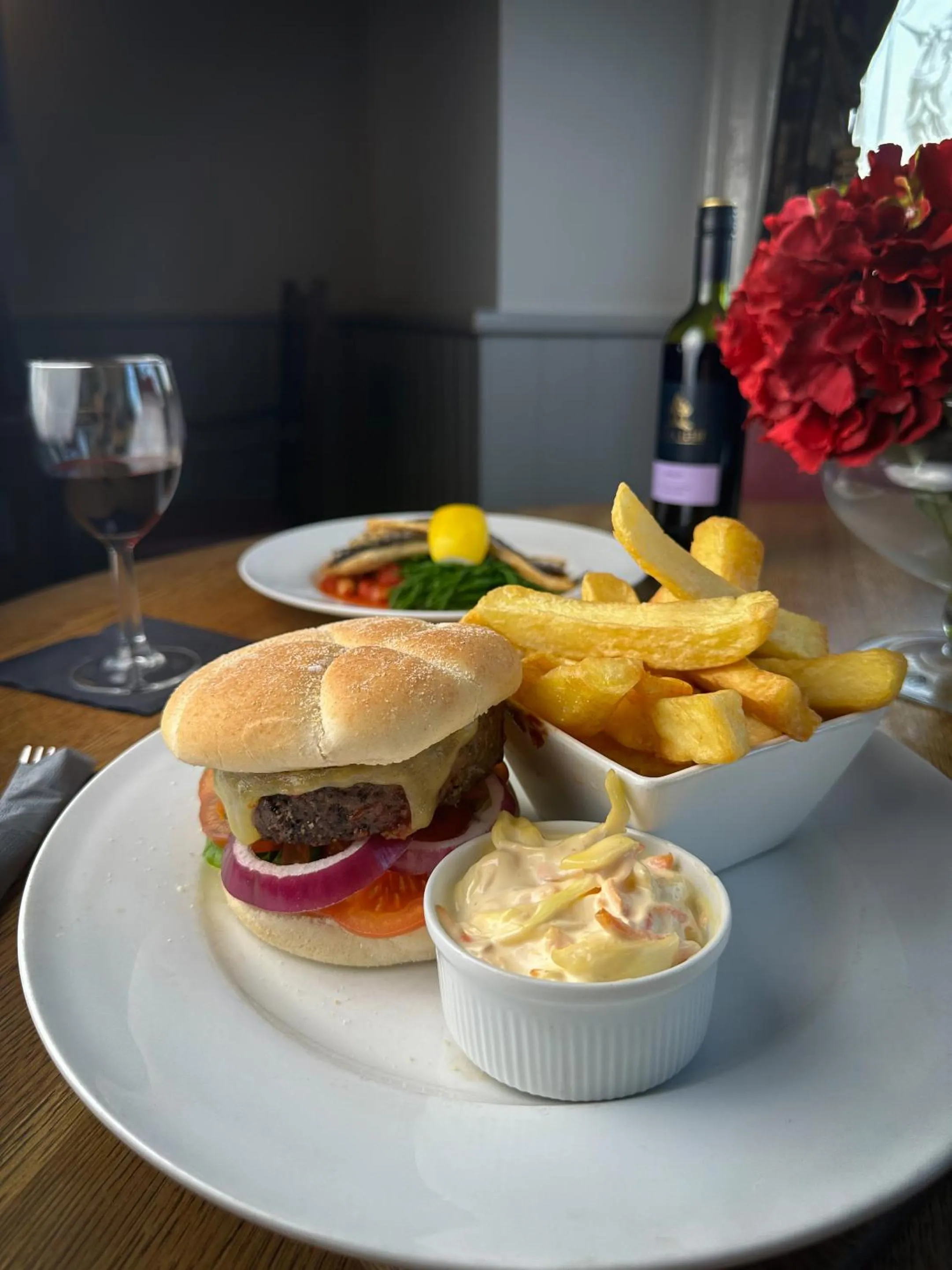 Food and drinks in The Corbet Arms