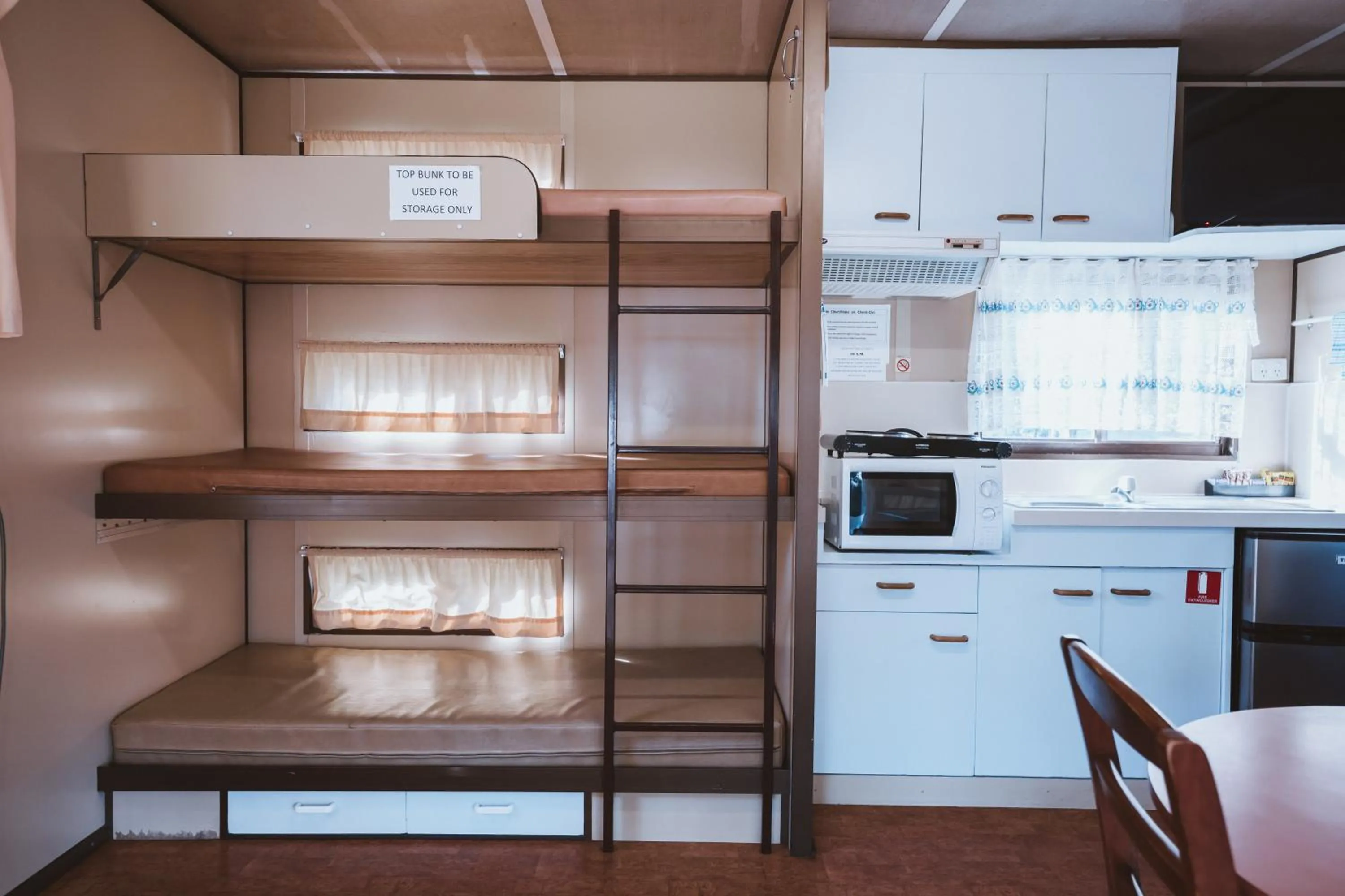 Kitchen or kitchenette in BIG4 Cania Gorge Holiday Park