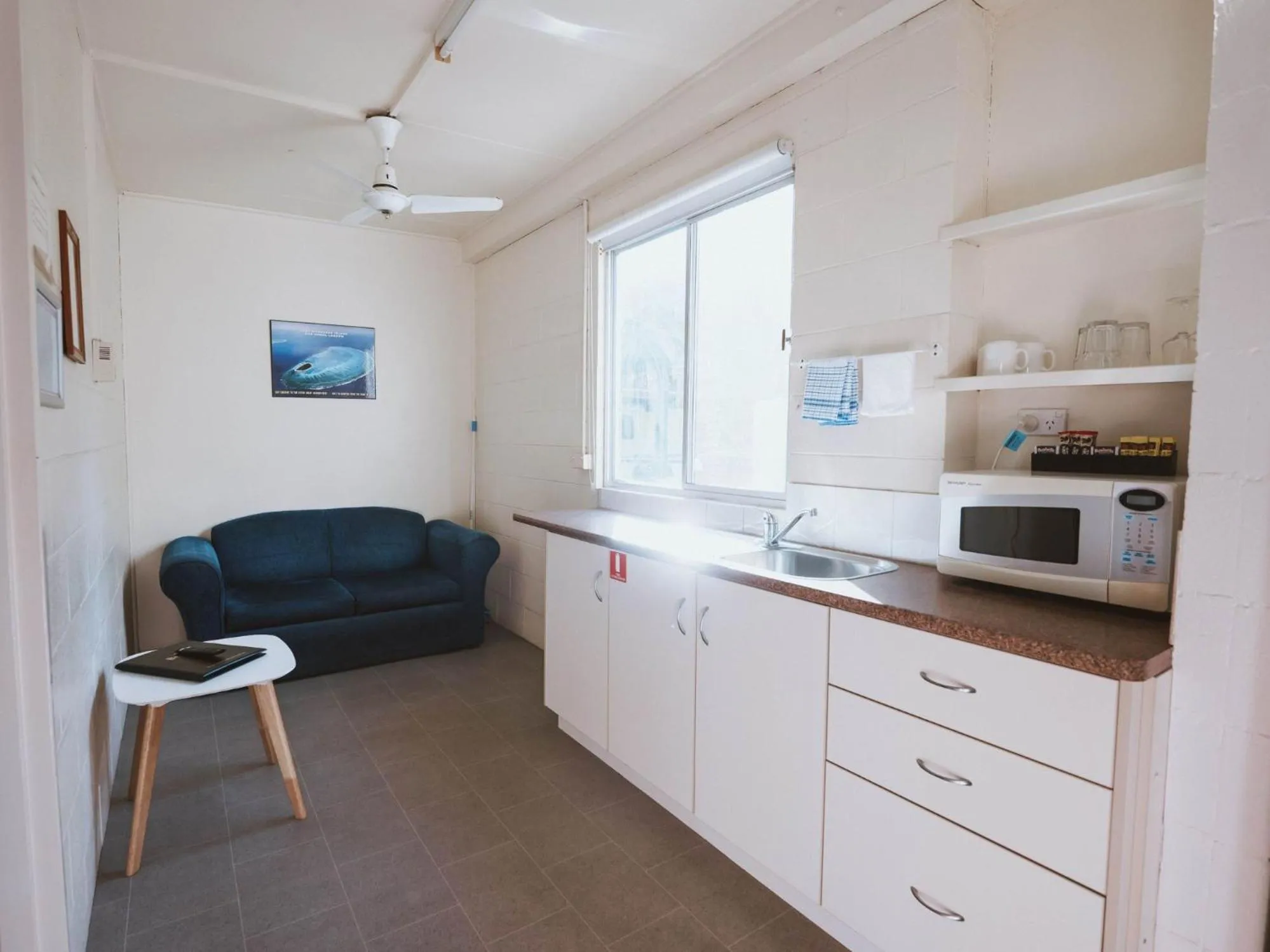 Kitchen or kitchenette in BIG4 Cania Gorge Holiday Park