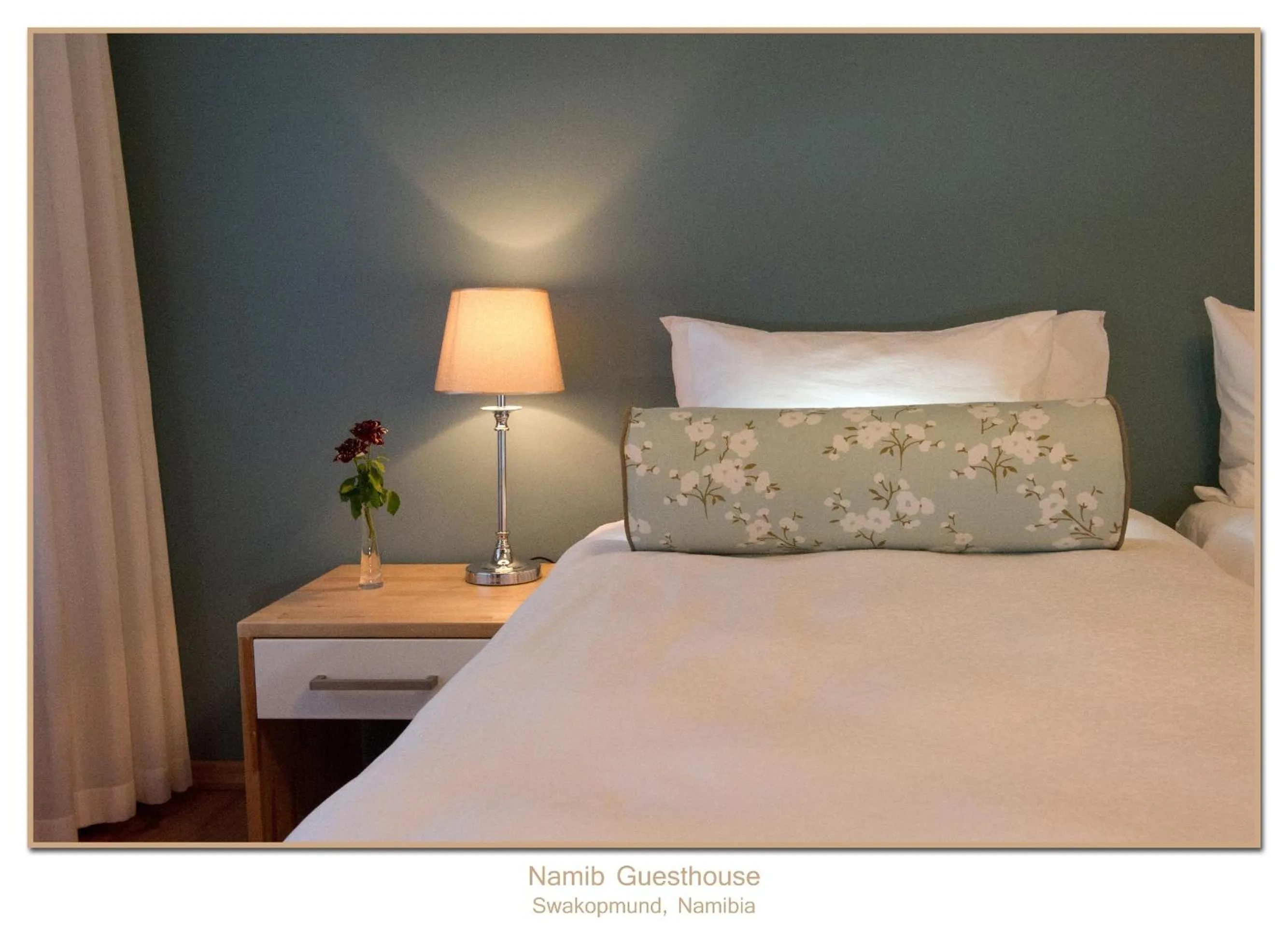 Bed in Namib Guesthouse