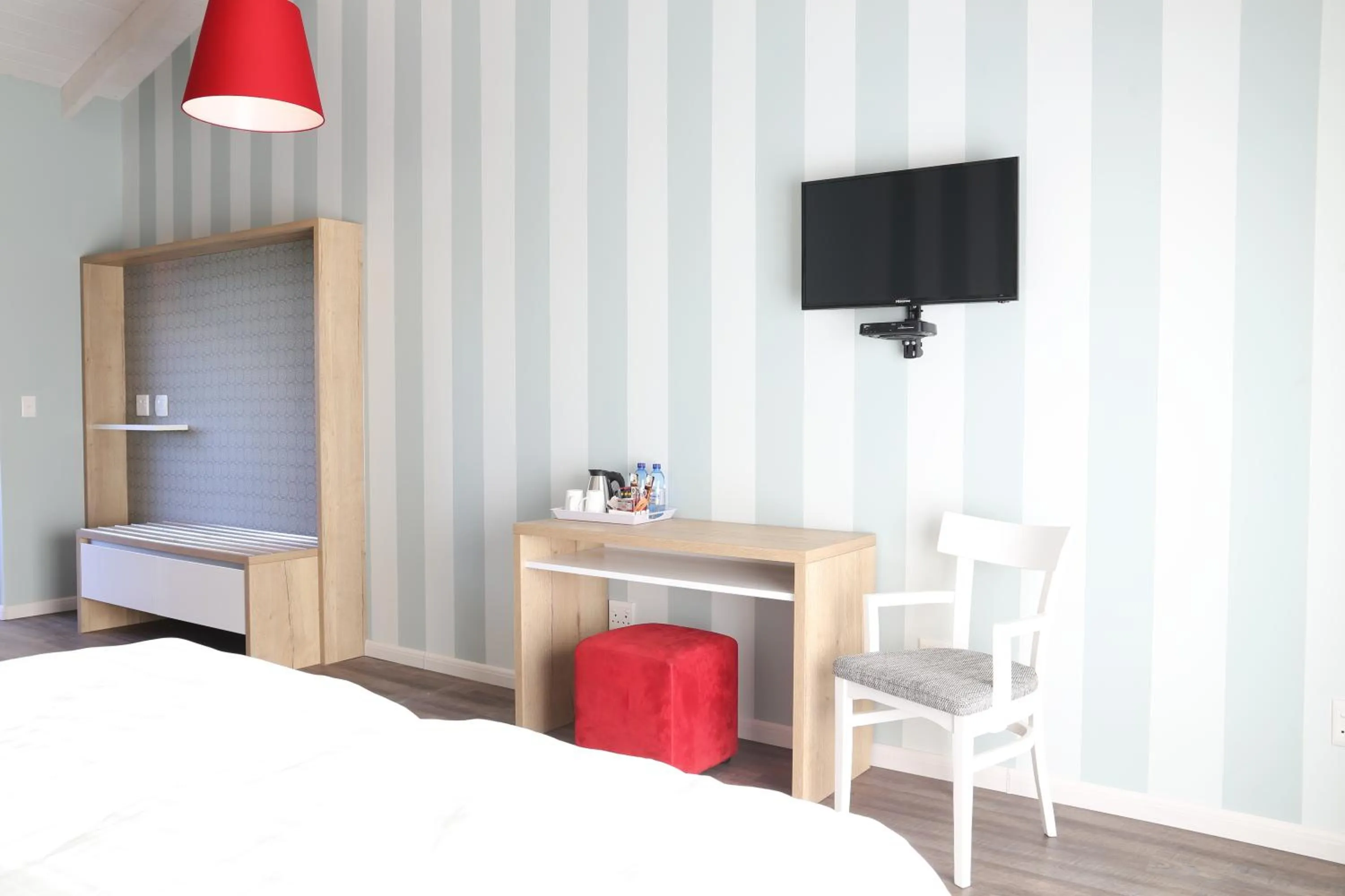 Decorative detail, Bed in Namib Guesthouse