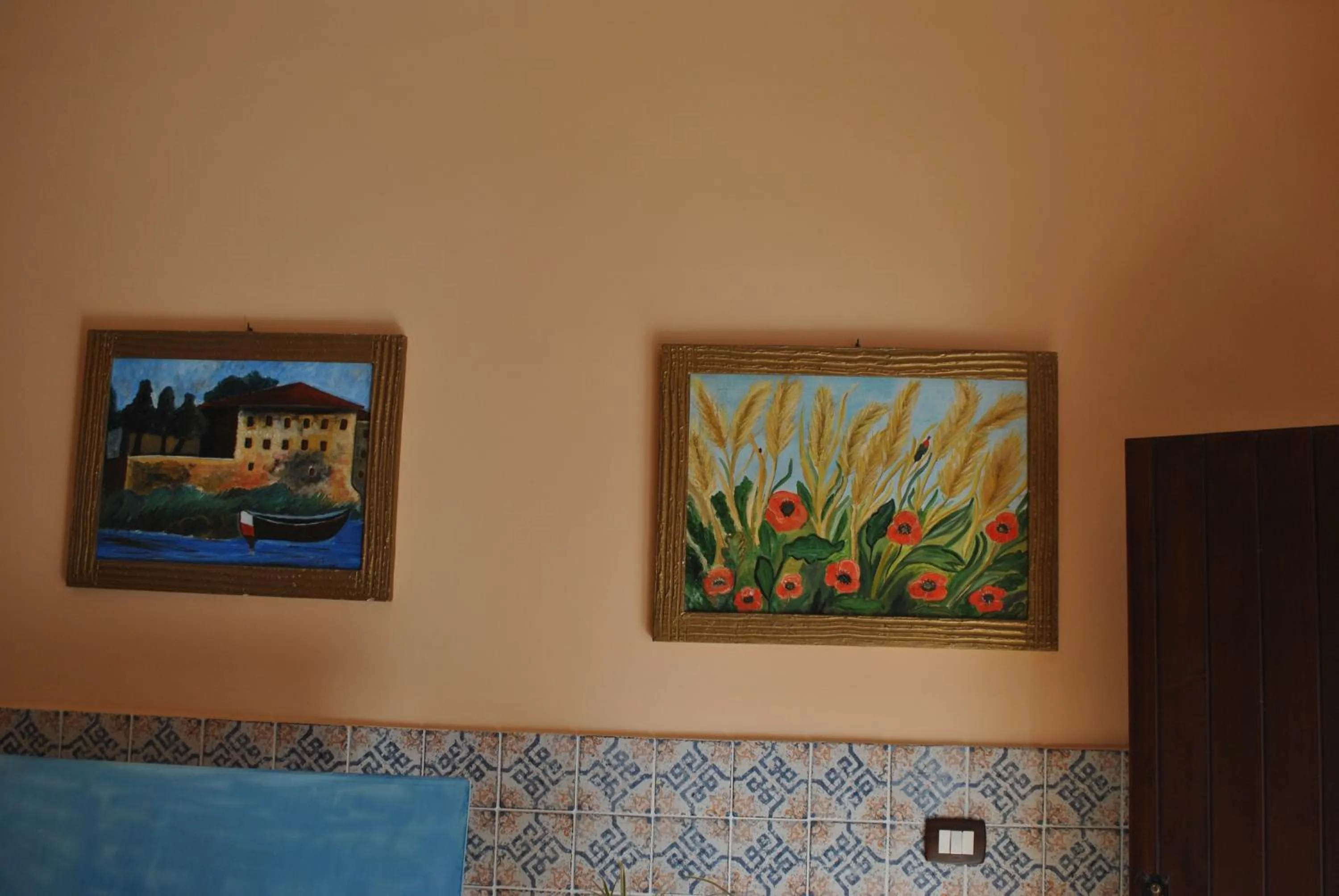 Decorative detail in B&B Ippocampo