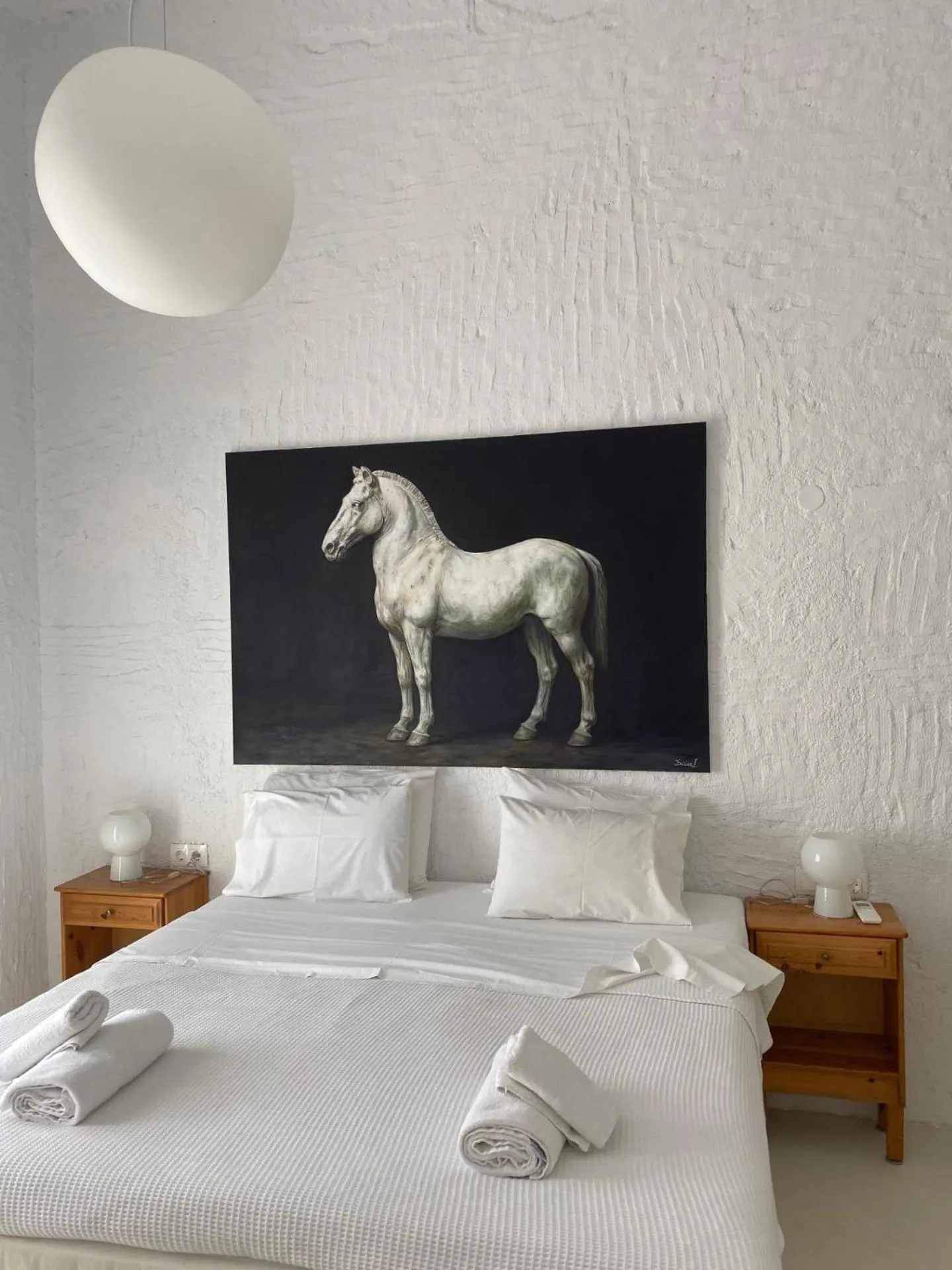 Bed in Manolis' House