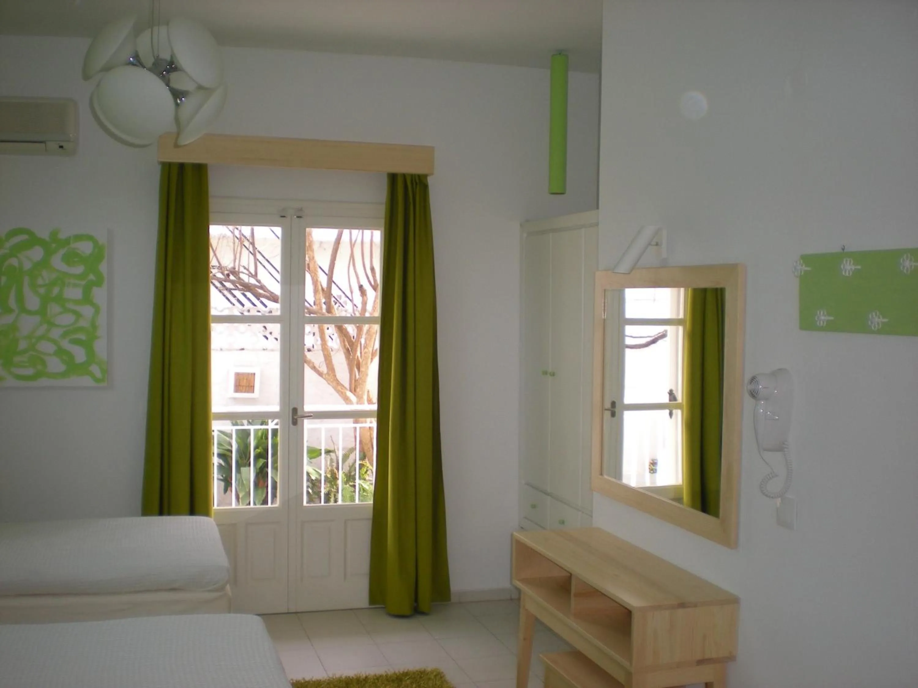 Decorative detail, Bed in Manolis' House