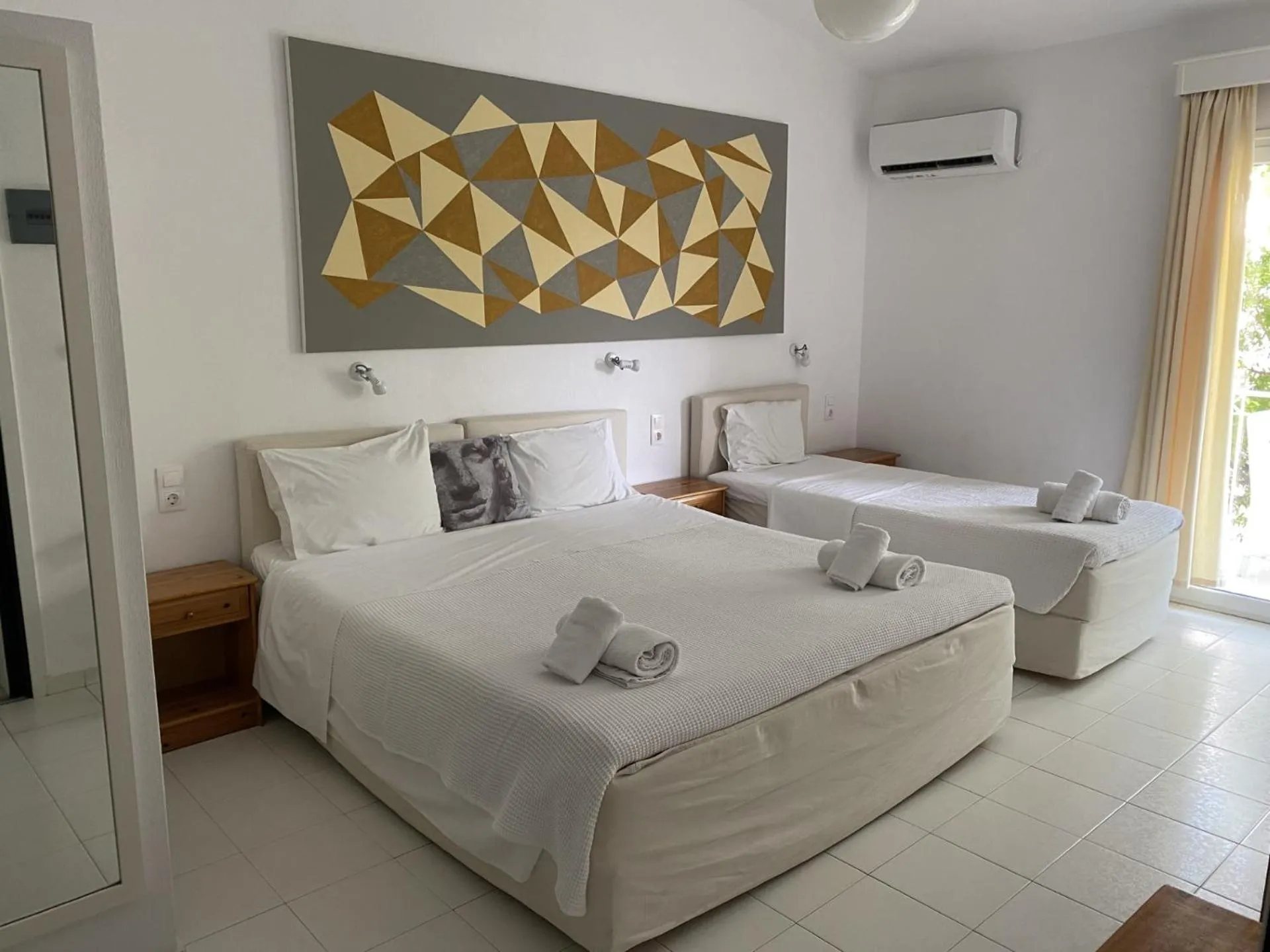 Bedroom, Bed in Manolis' House