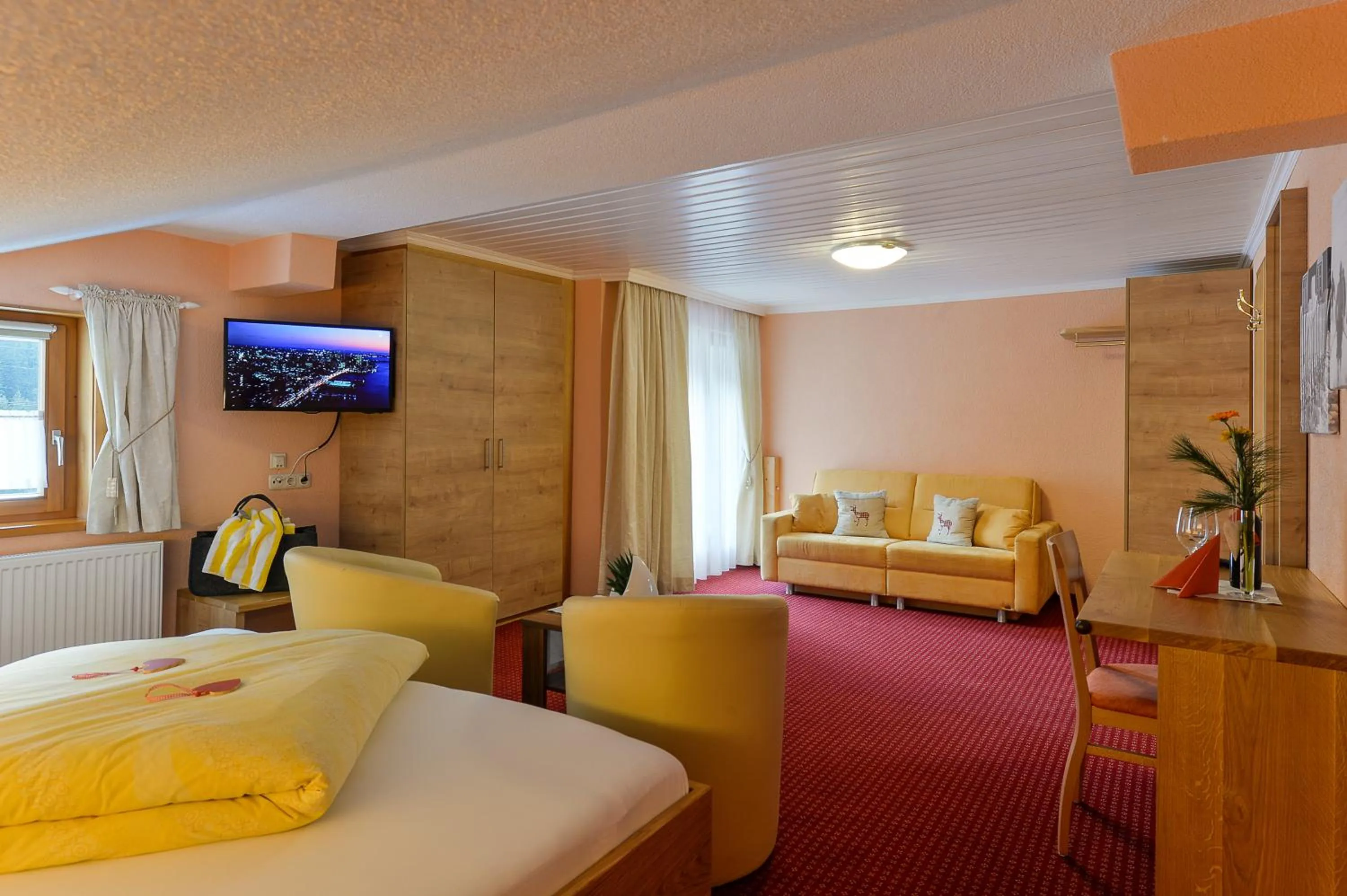 TV and multimedia, Bed in Stockingers Guest House