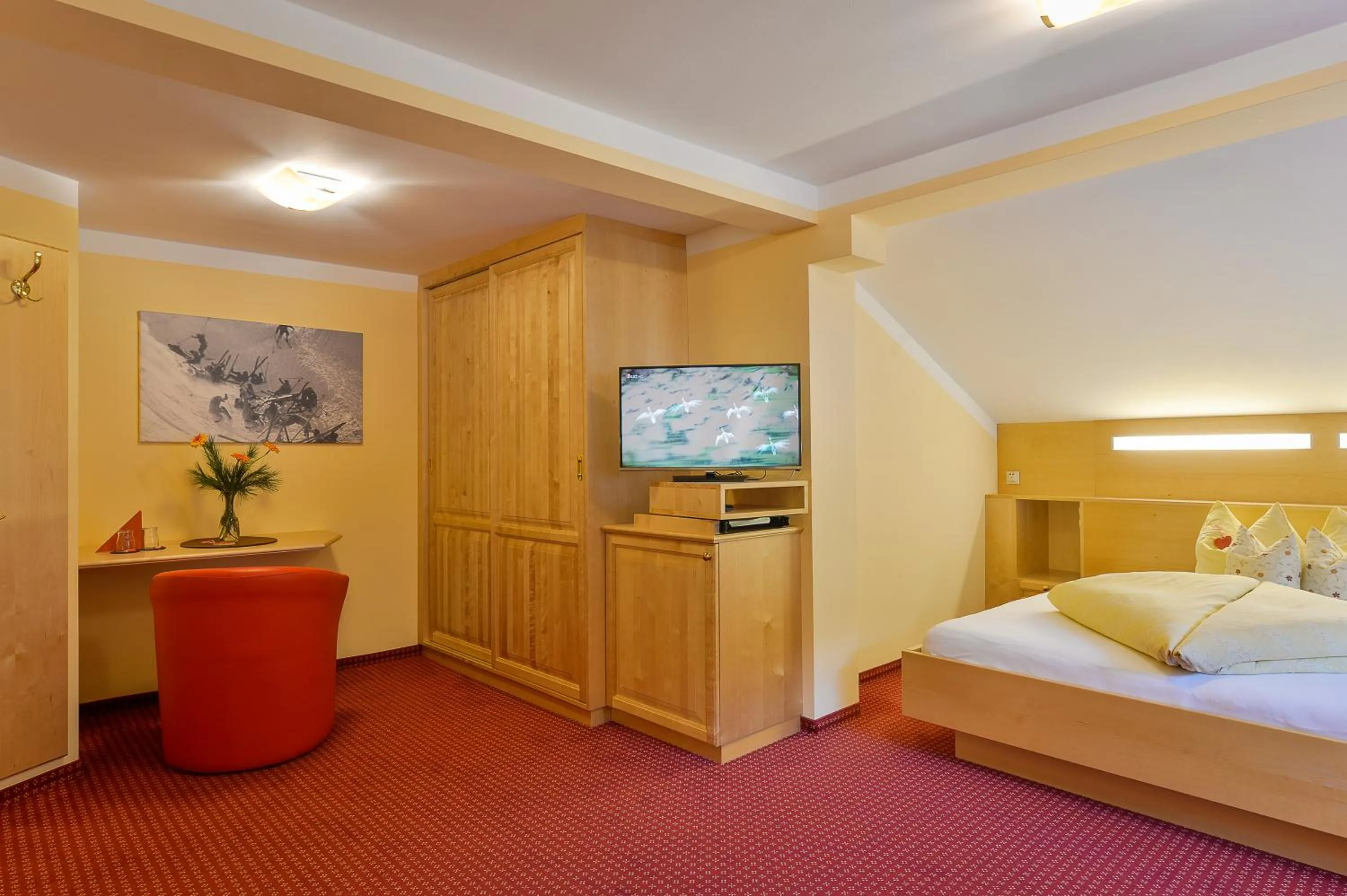 TV and multimedia, Bed in Stockingers Guest House