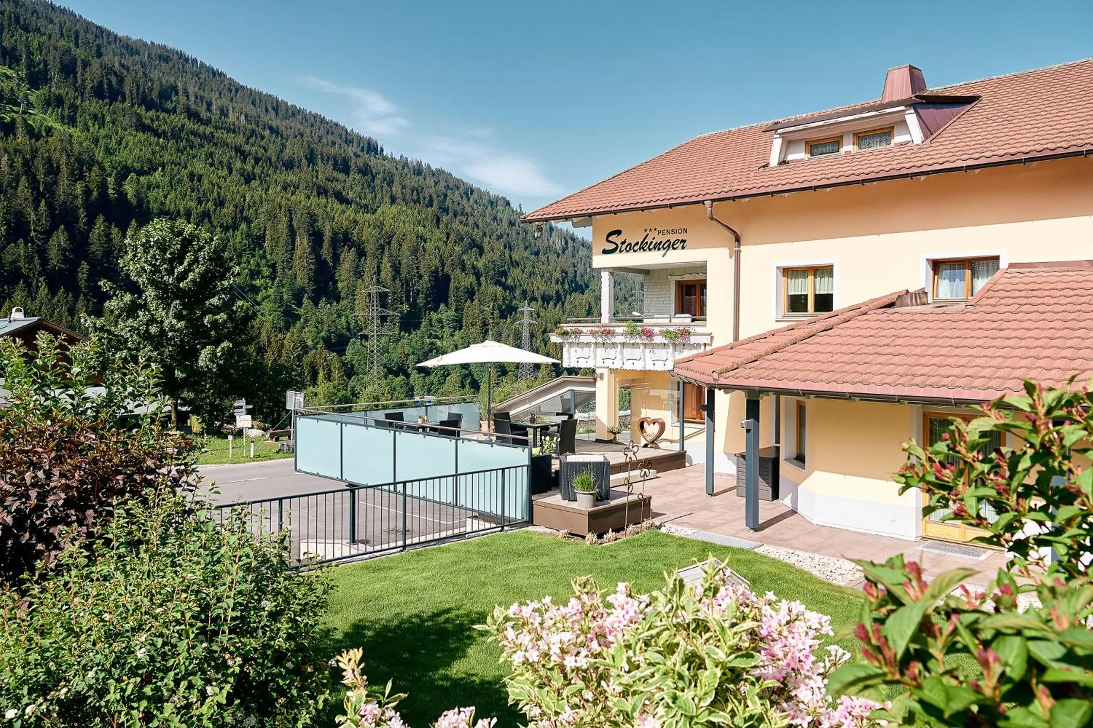 Garden in Stockingers Guest House