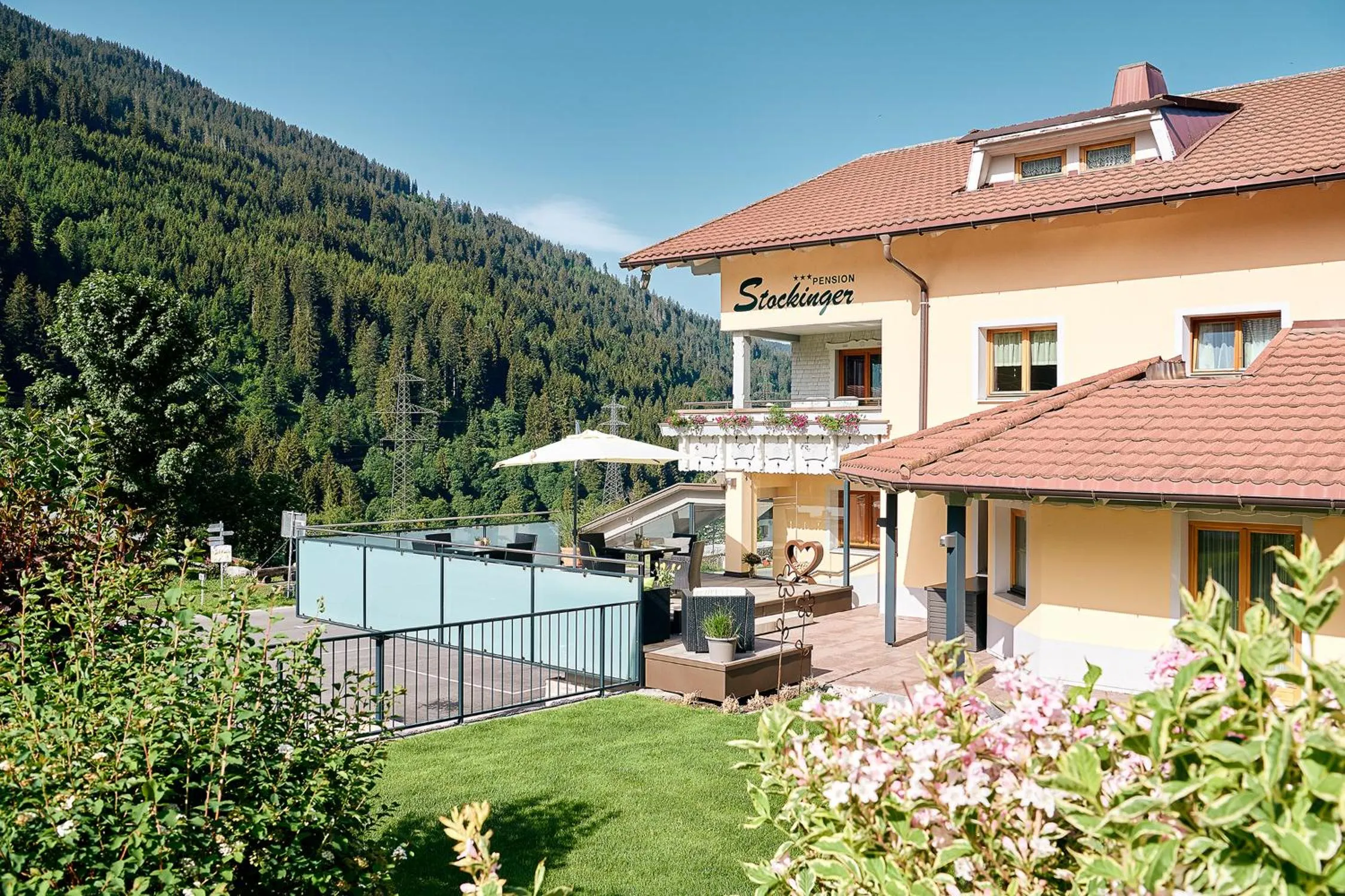 Garden in Stockingers Guest House