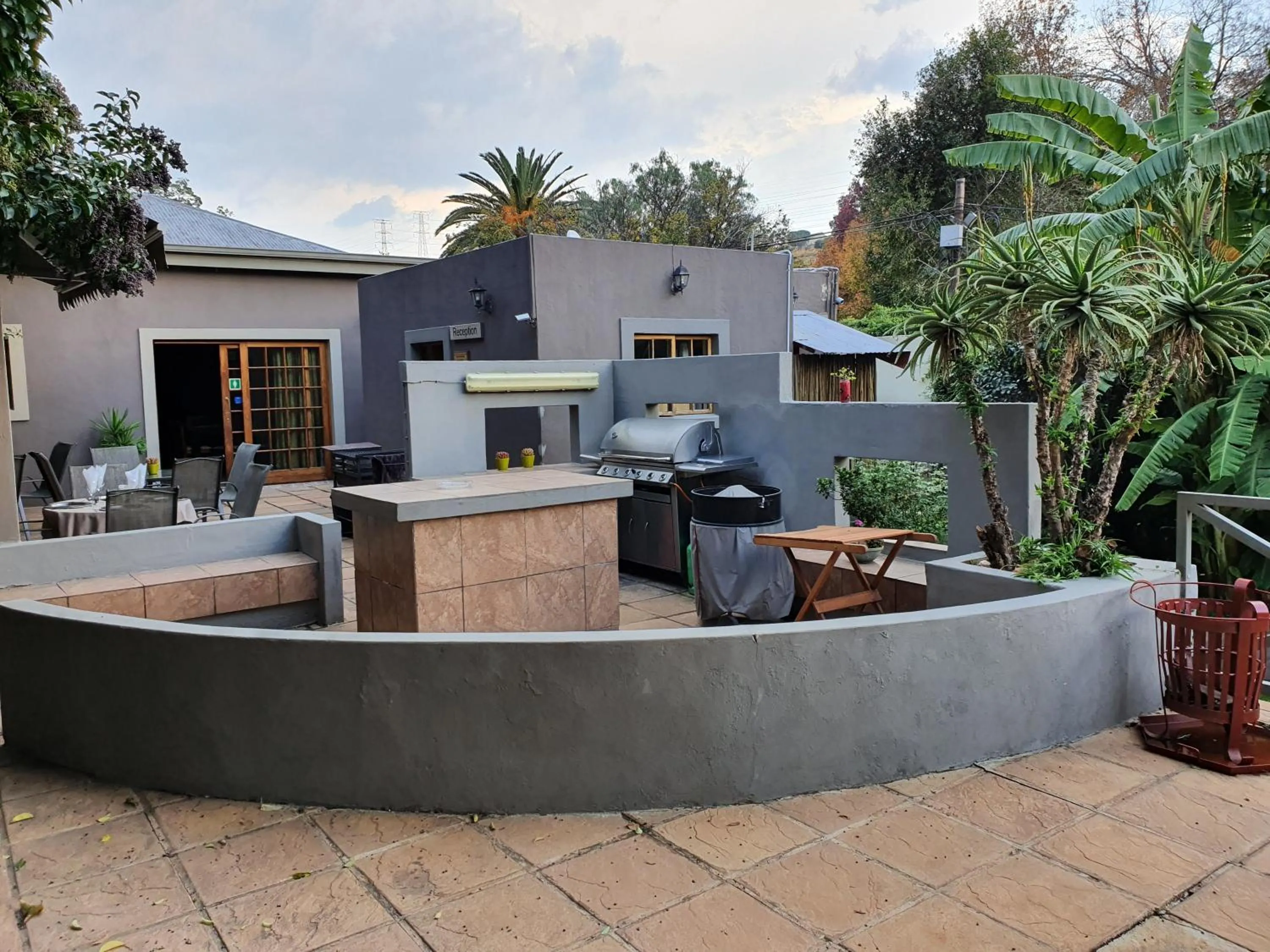 Patio in 7th Street Guesthouse